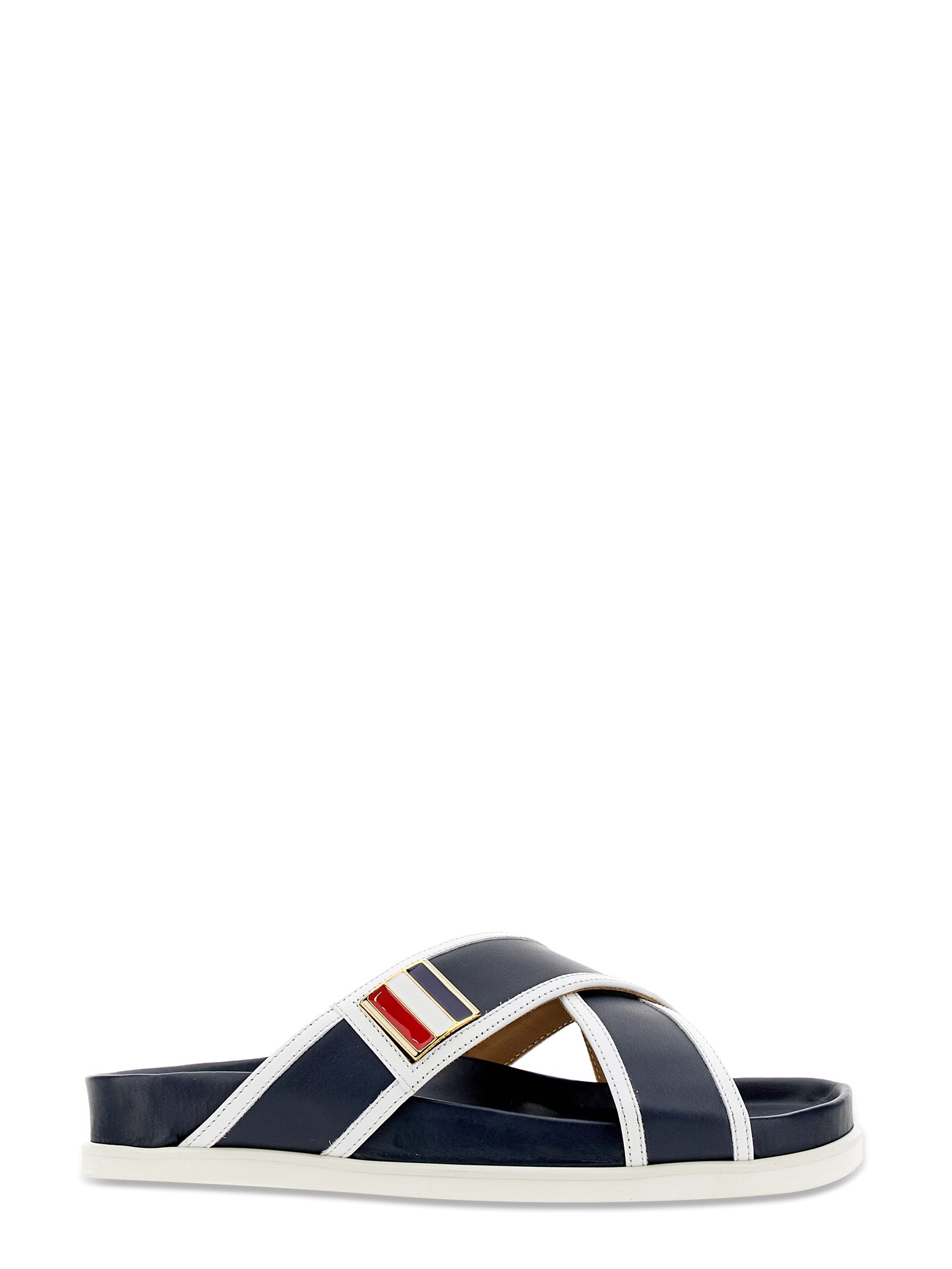 Thom Browne thom browne sandal with buckle rwb