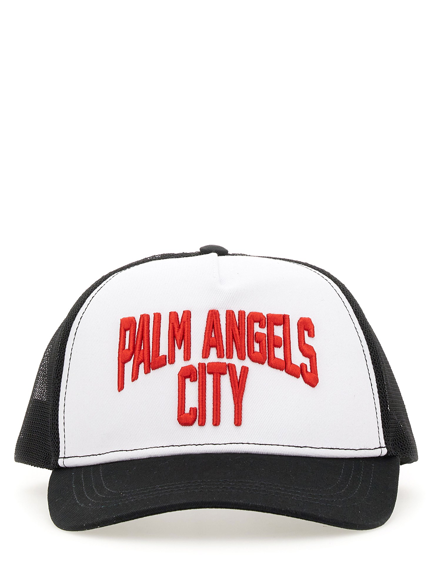 PALM ANGELS palm angels baseball hat with logo