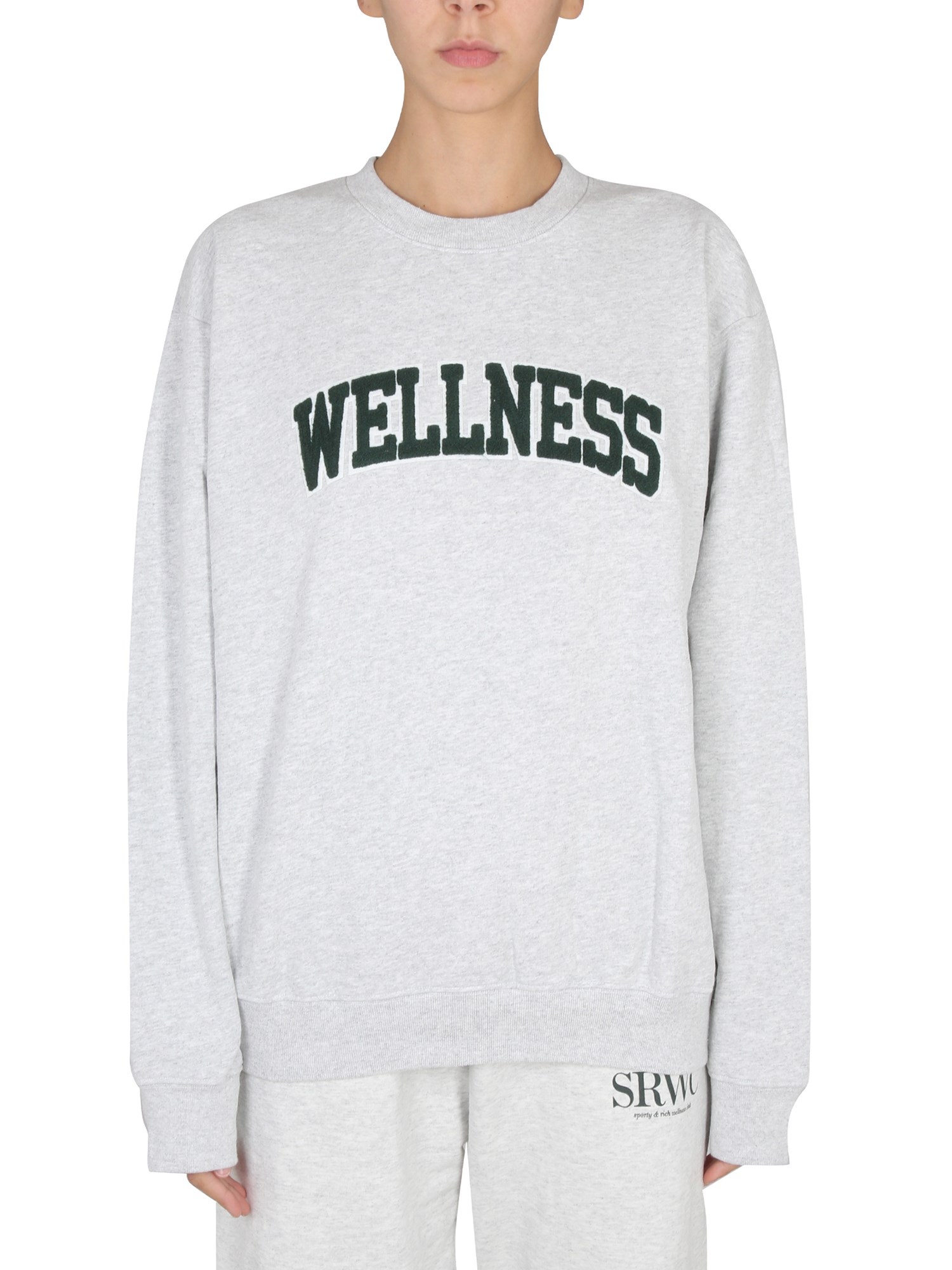 Sporty & Rich sporty & rich sweatshirt with logo