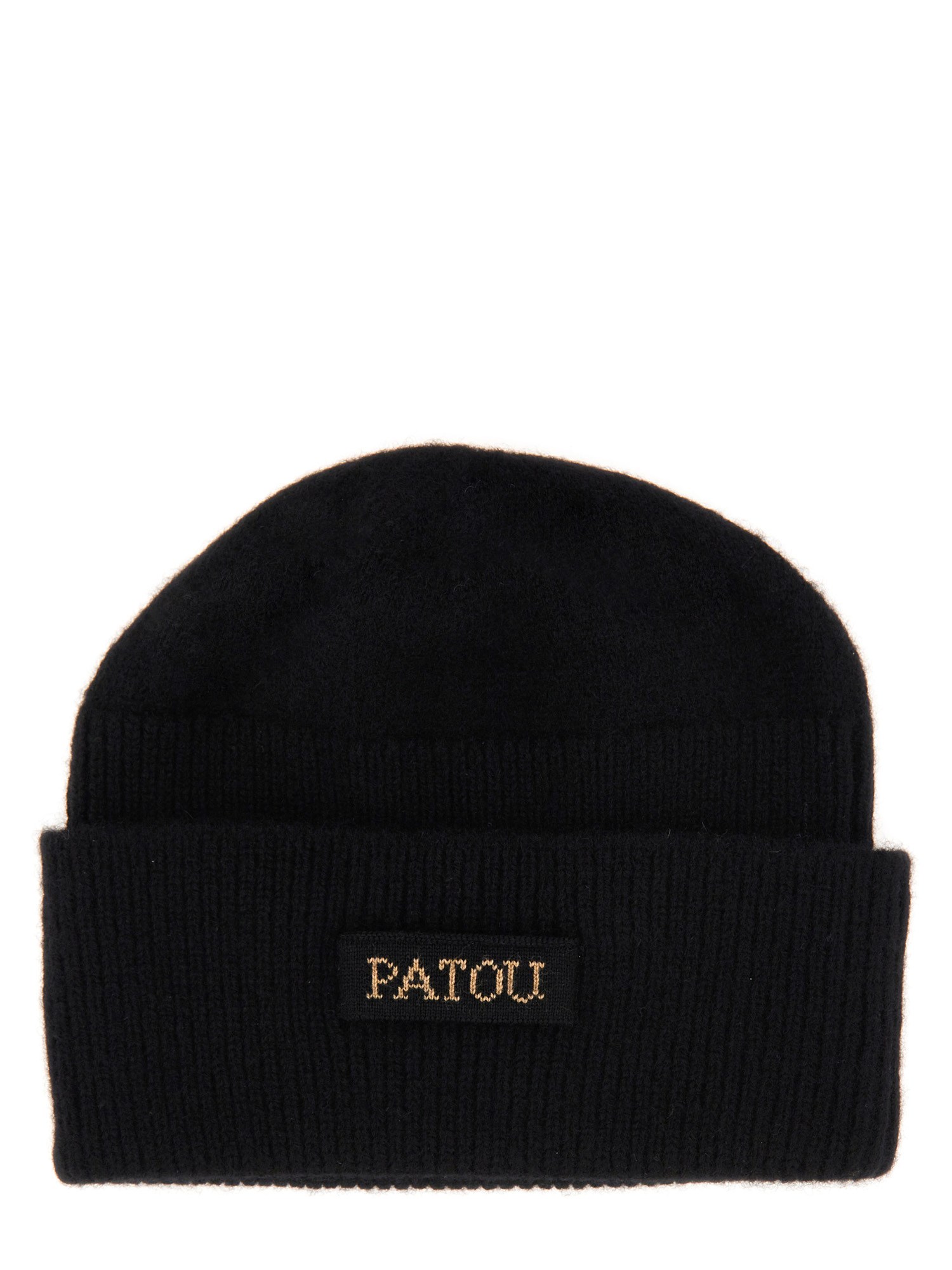 Patou patou beanie hat with logo