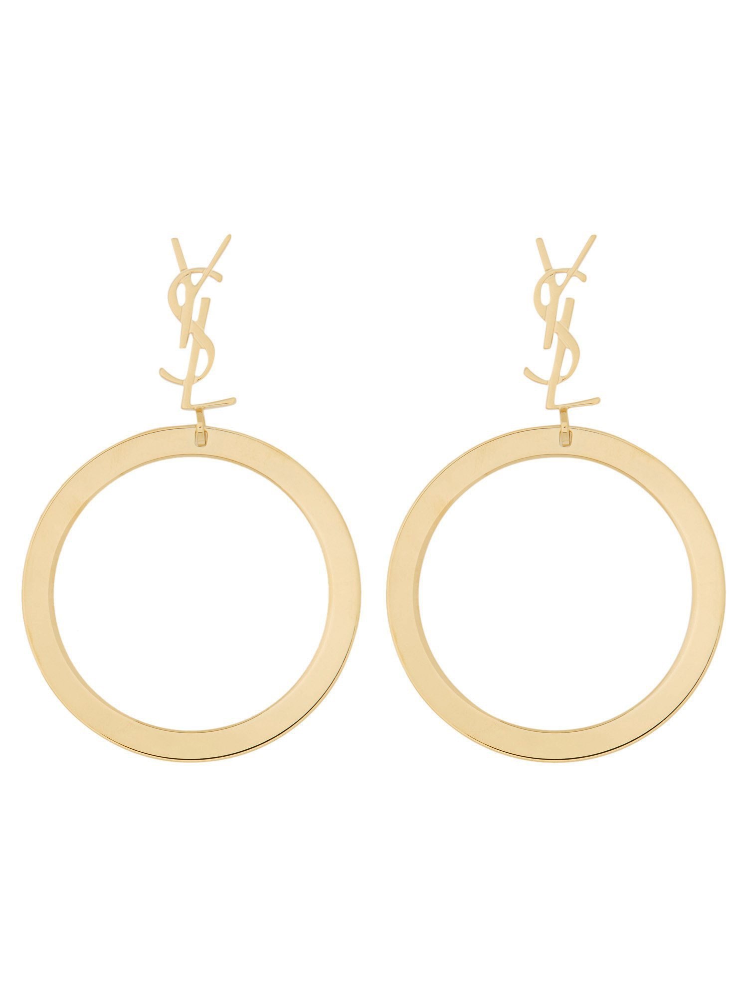 Saint Laurent saint laurent cassandre earrings with pendant