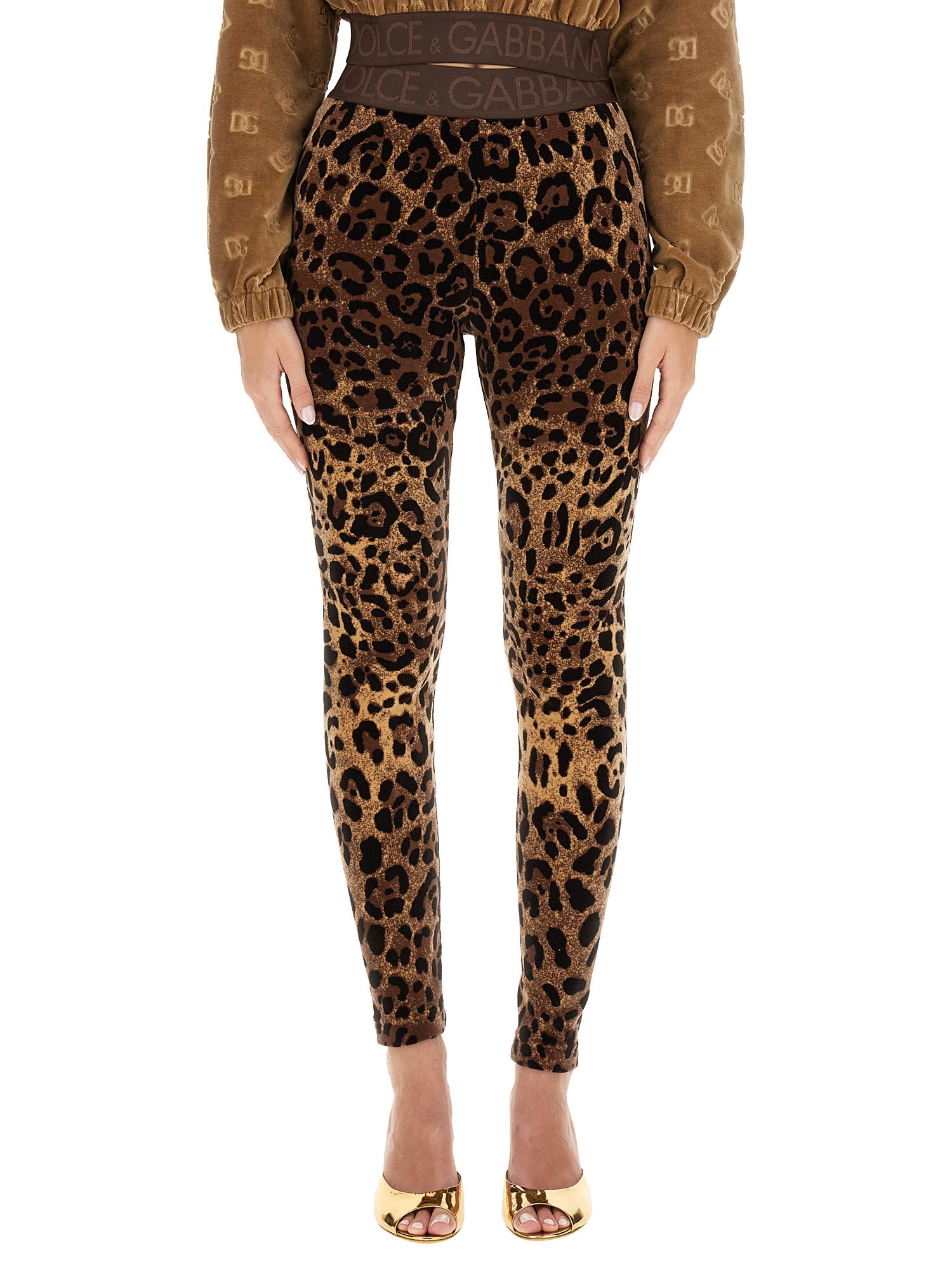 Dolce & Gabbana dolce & gabbana chenille leggings