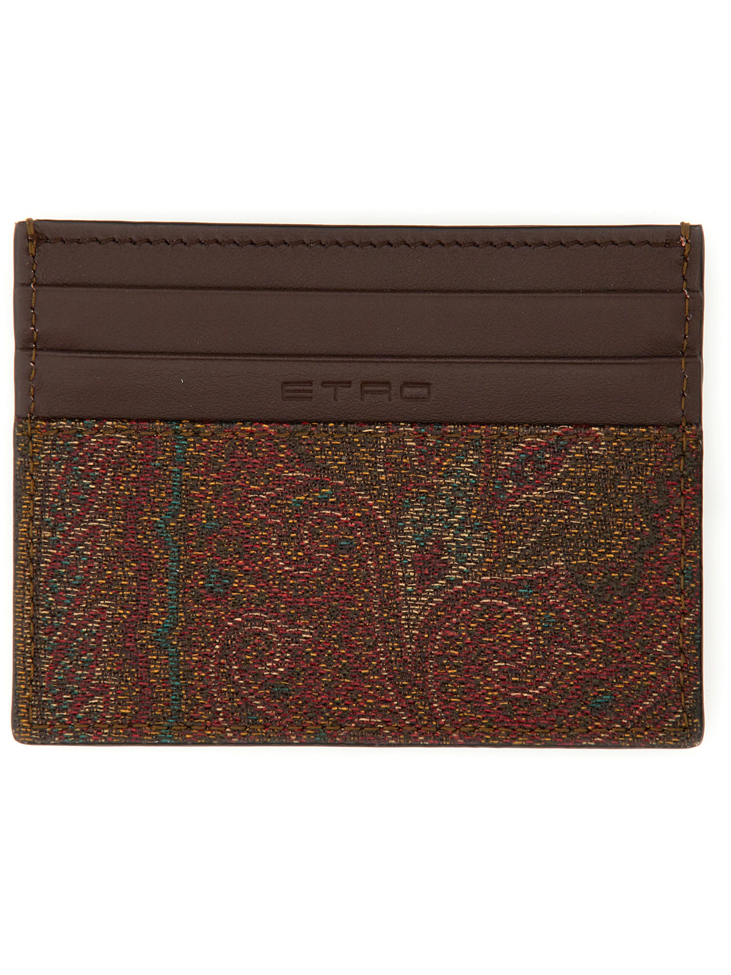 Etro etro paisley print card holder