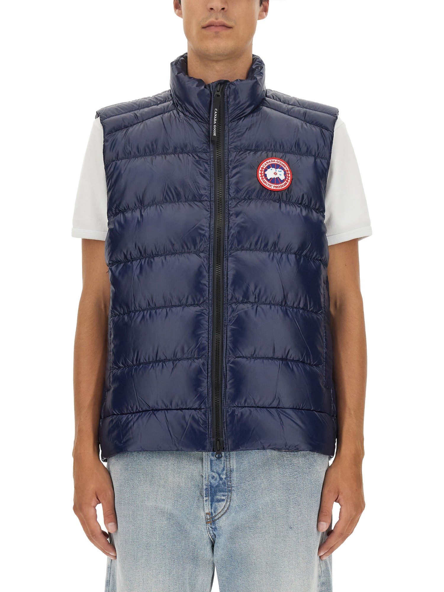 Canada Goose canada goose down vest with logo patch