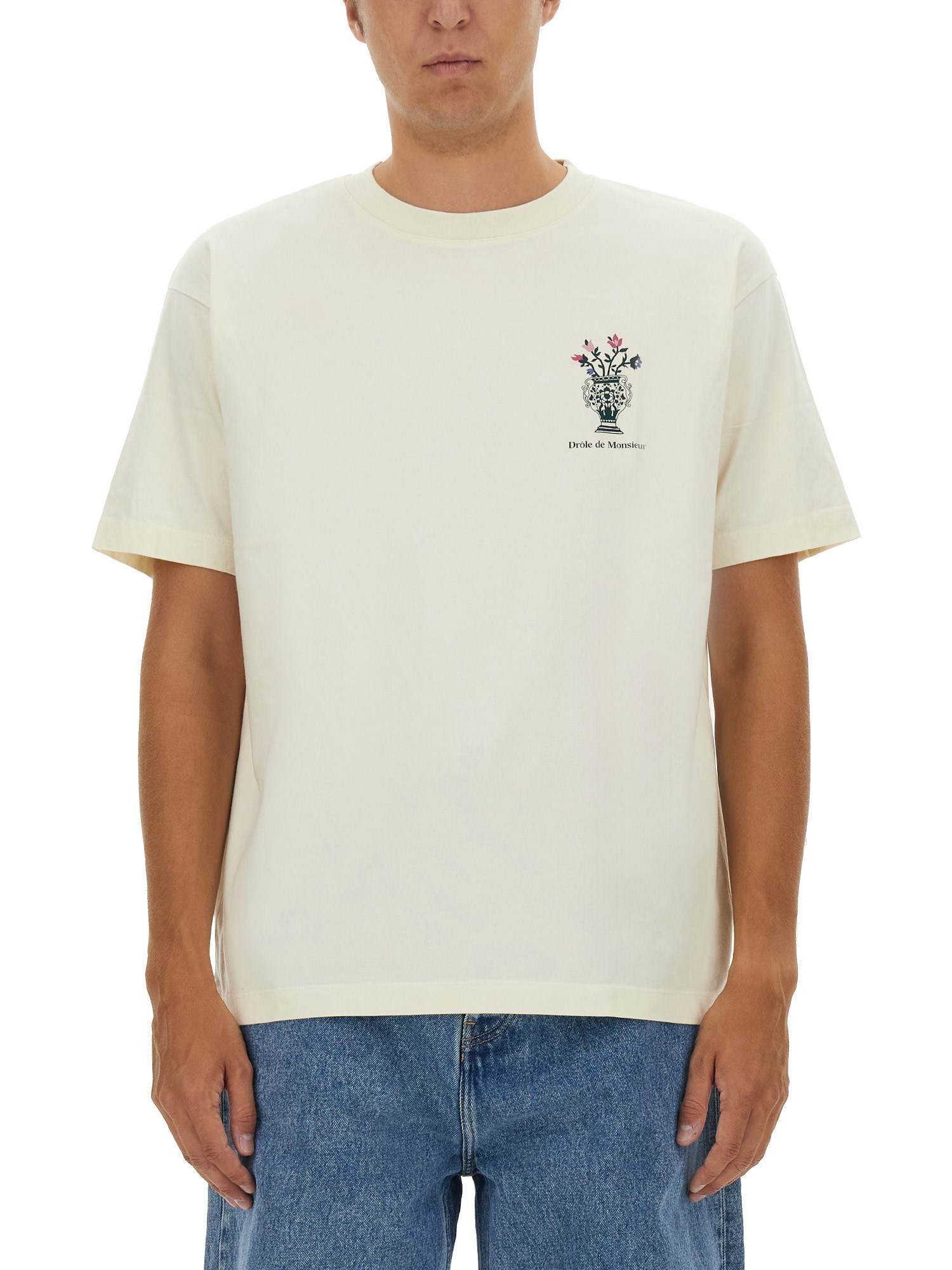 Drôle de Monsieur drôle de monsieur t-shirt with logo