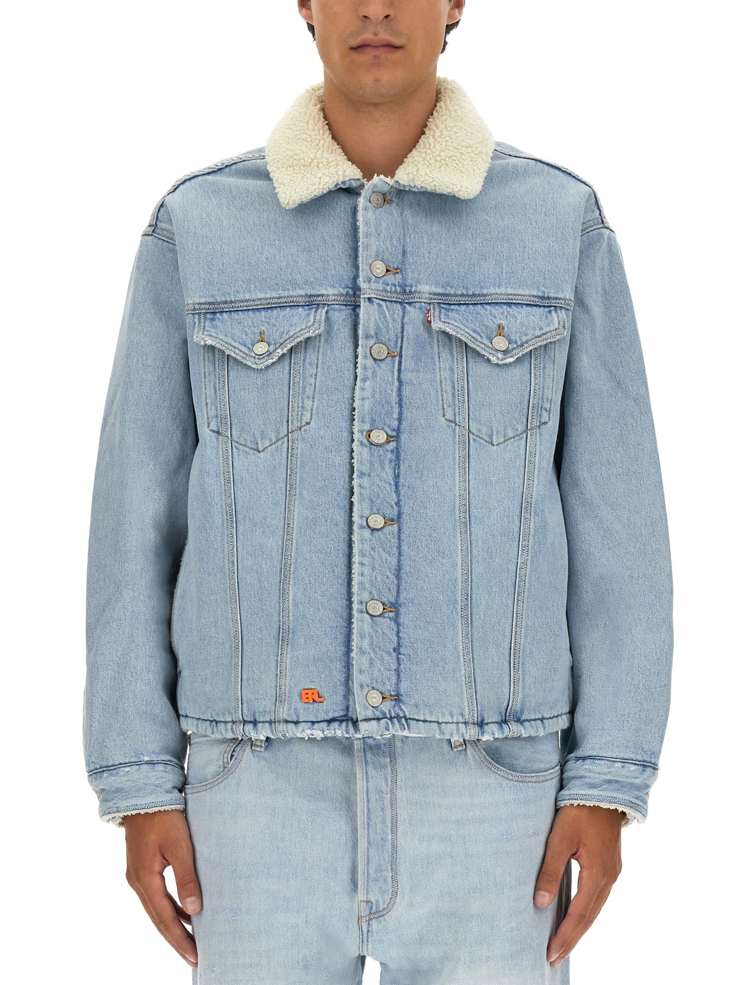 ERL erl levi's denim jacket x erl