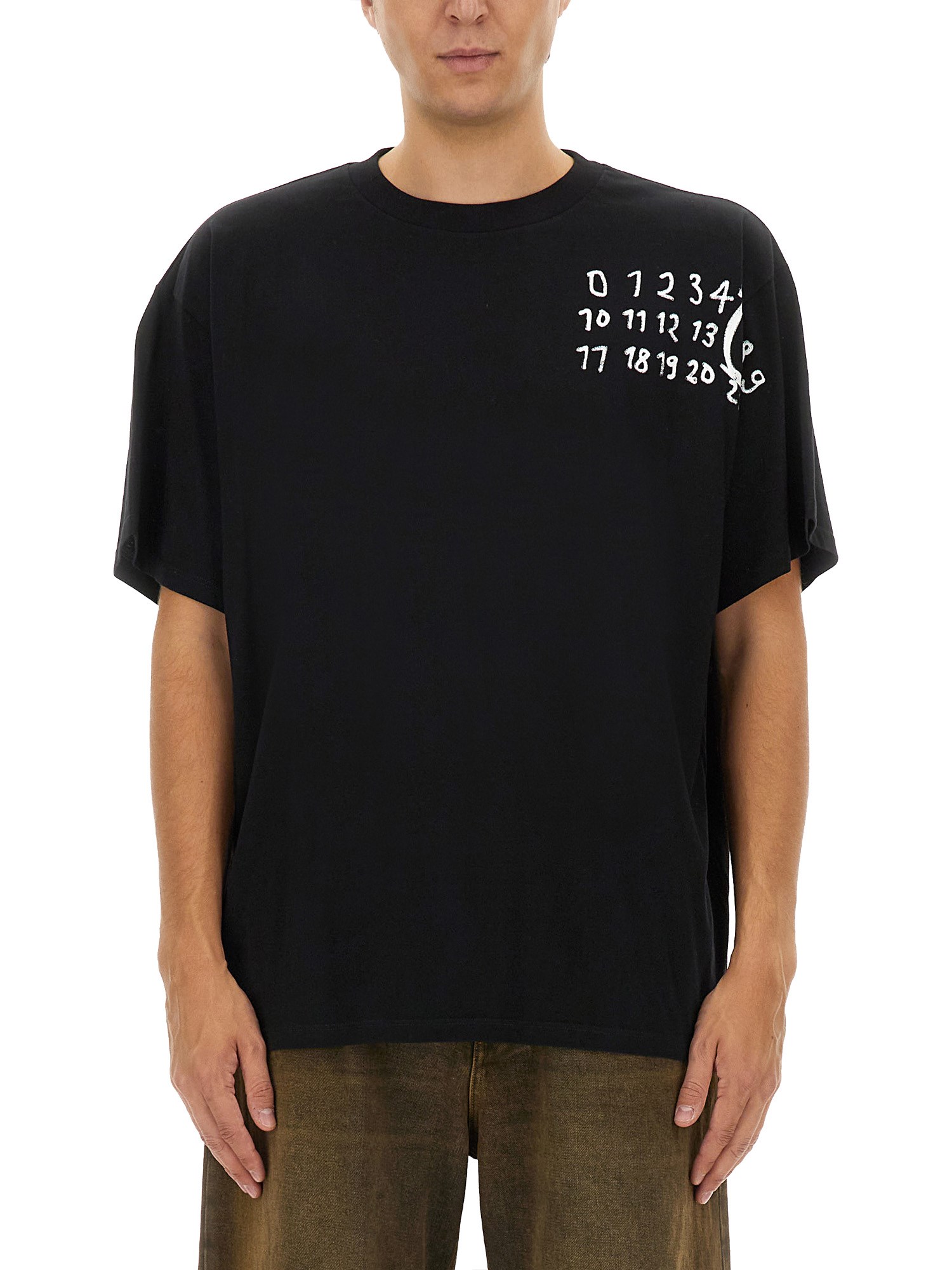 MM6 Maison Margiela mm6 maison margiela t-shirt with print