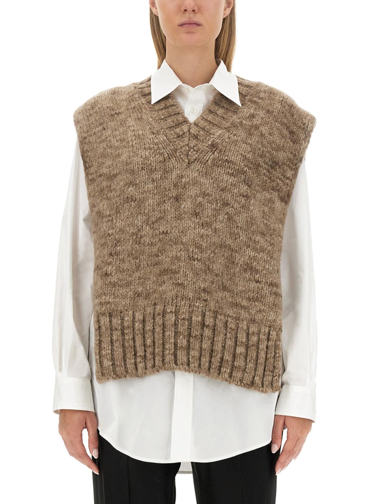 Maison Margiela maison margiela knitted vest