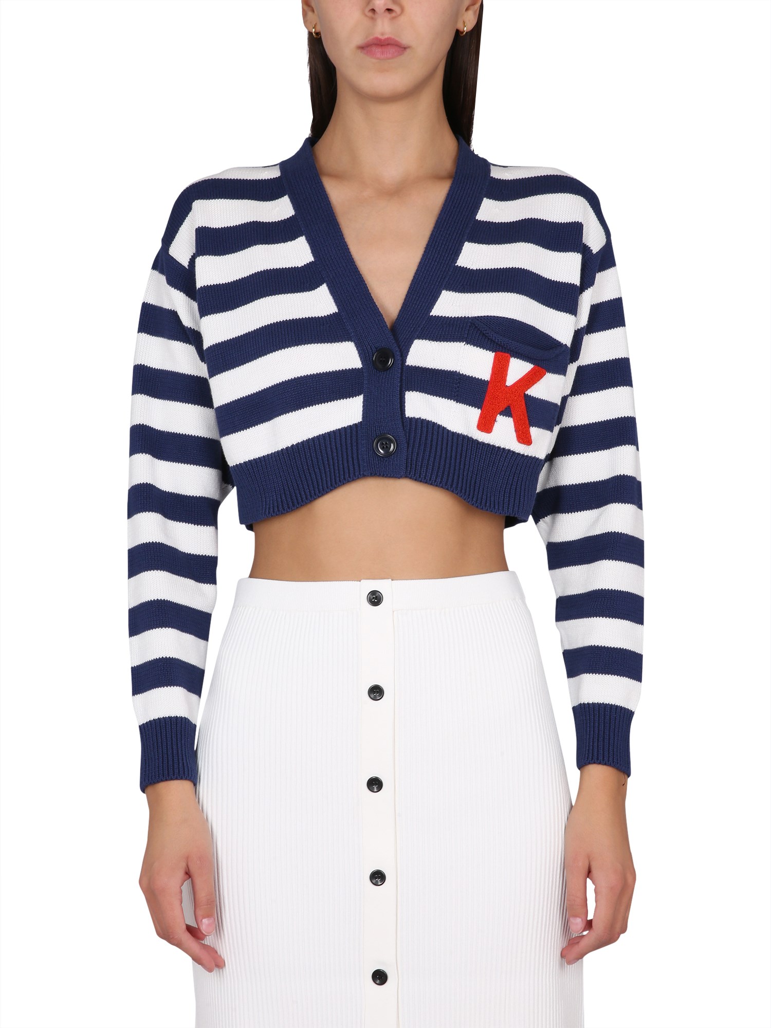 Kenzo kenzo 'nautical stripes' cardigan