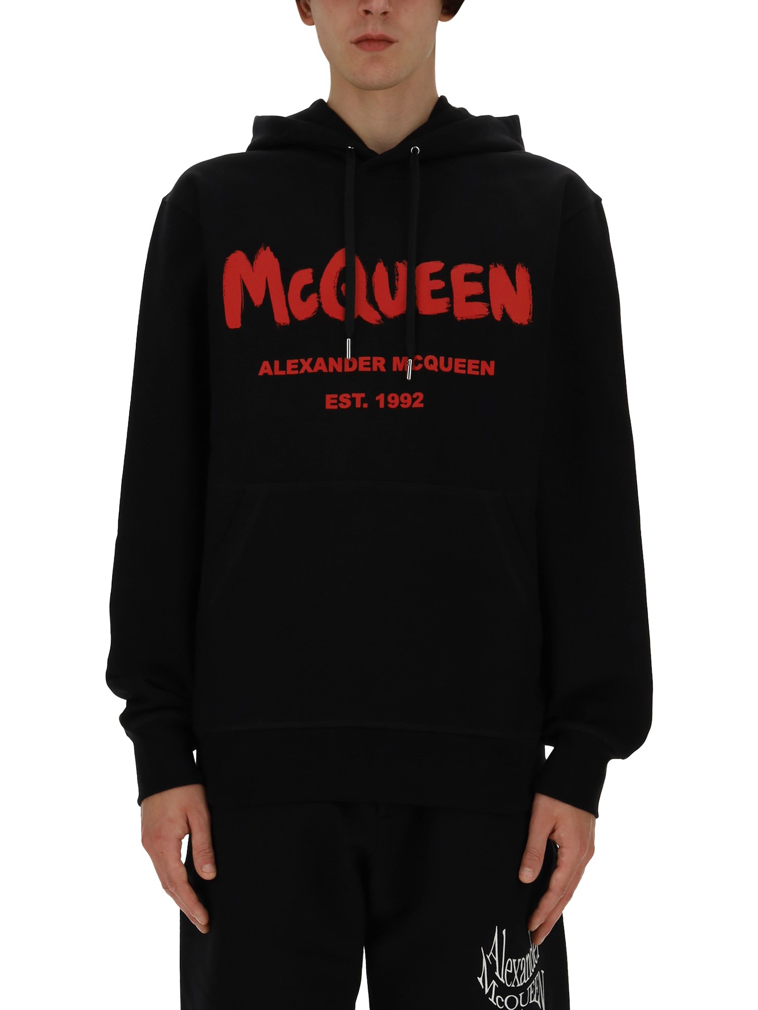 Alexander McQueen alexander mcqueen "graffiti" sweatshirt