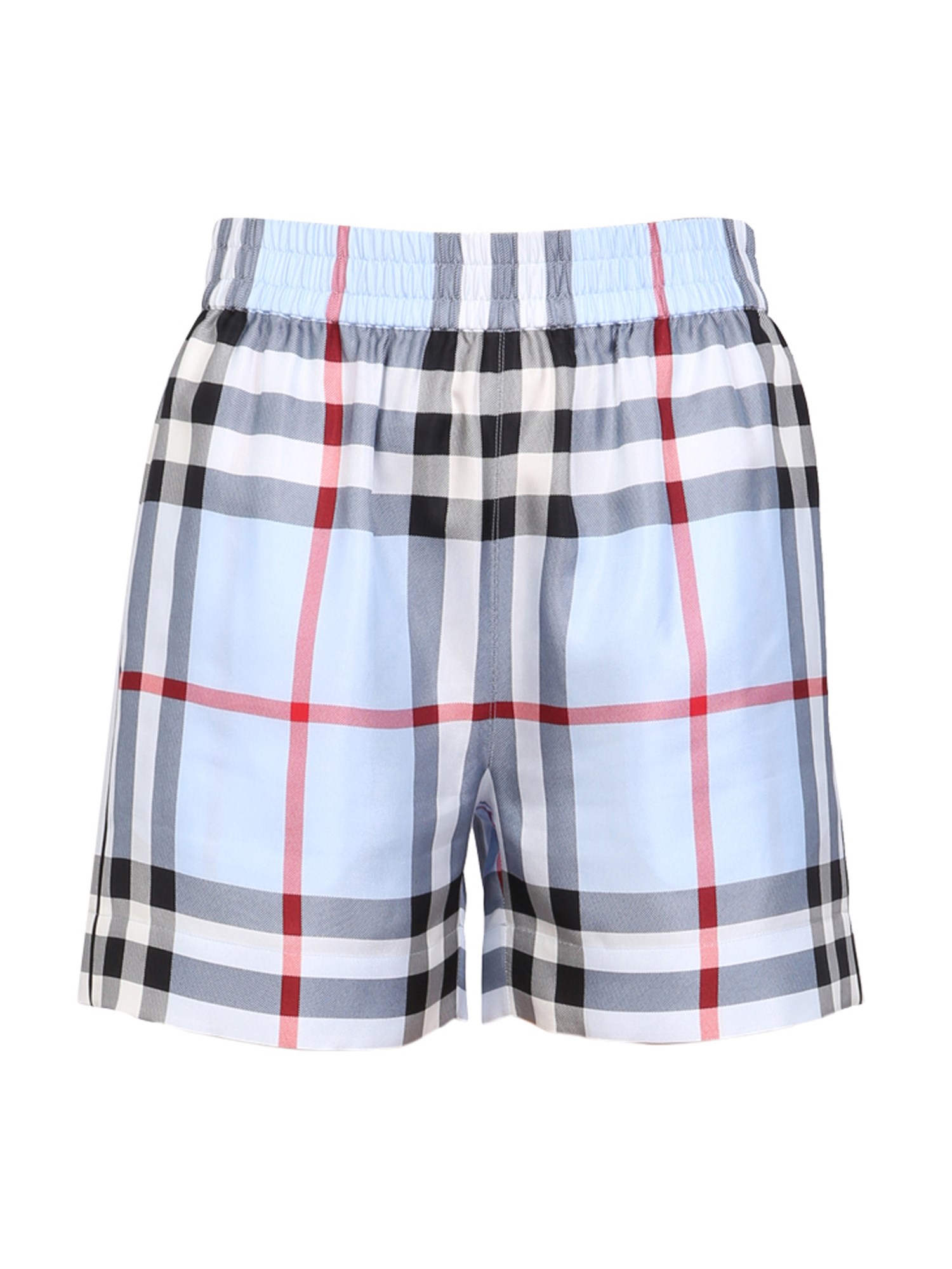 Burberry burberry check pattern shorts