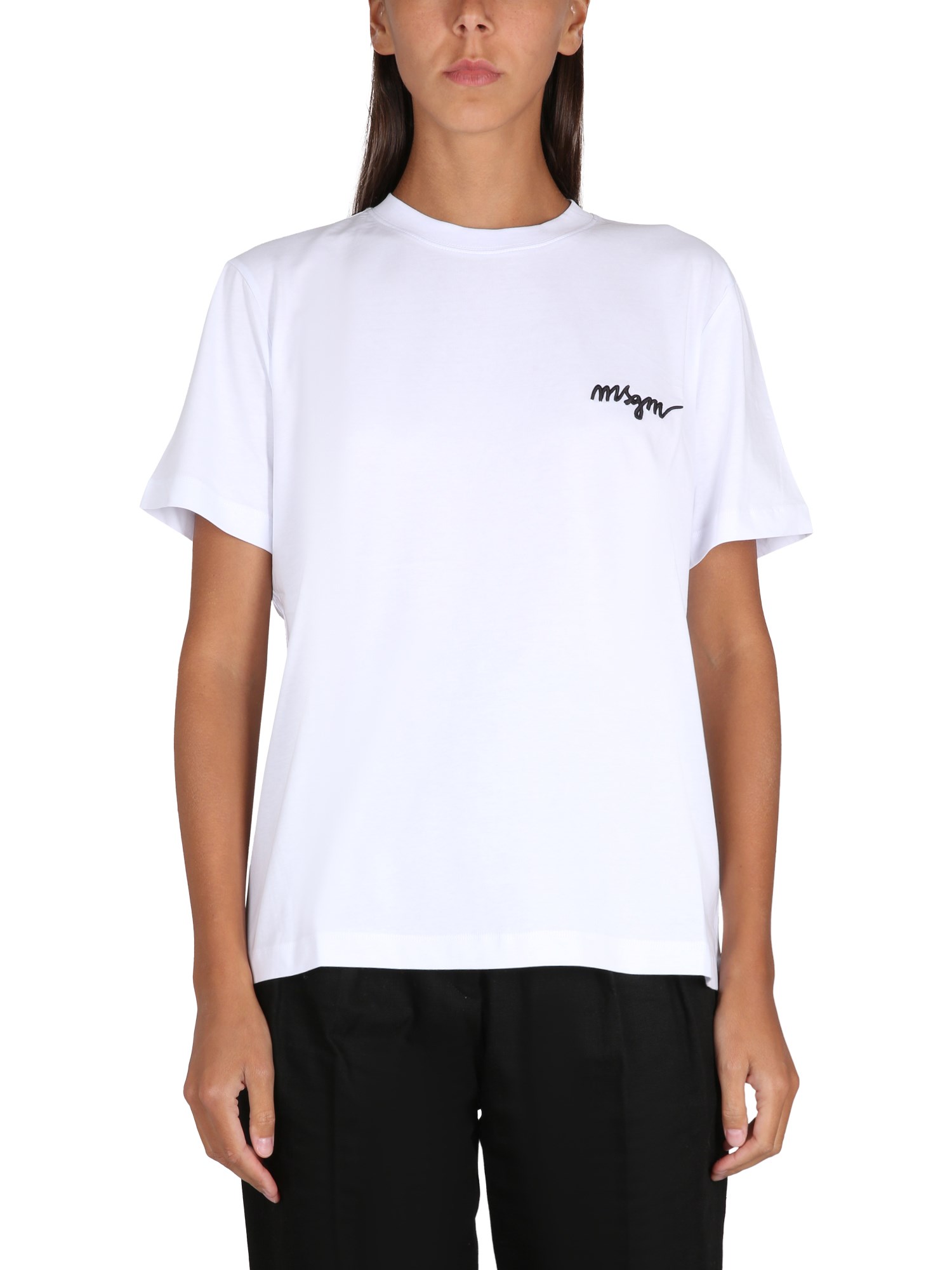 Msgm msgm crewneck t-shirt