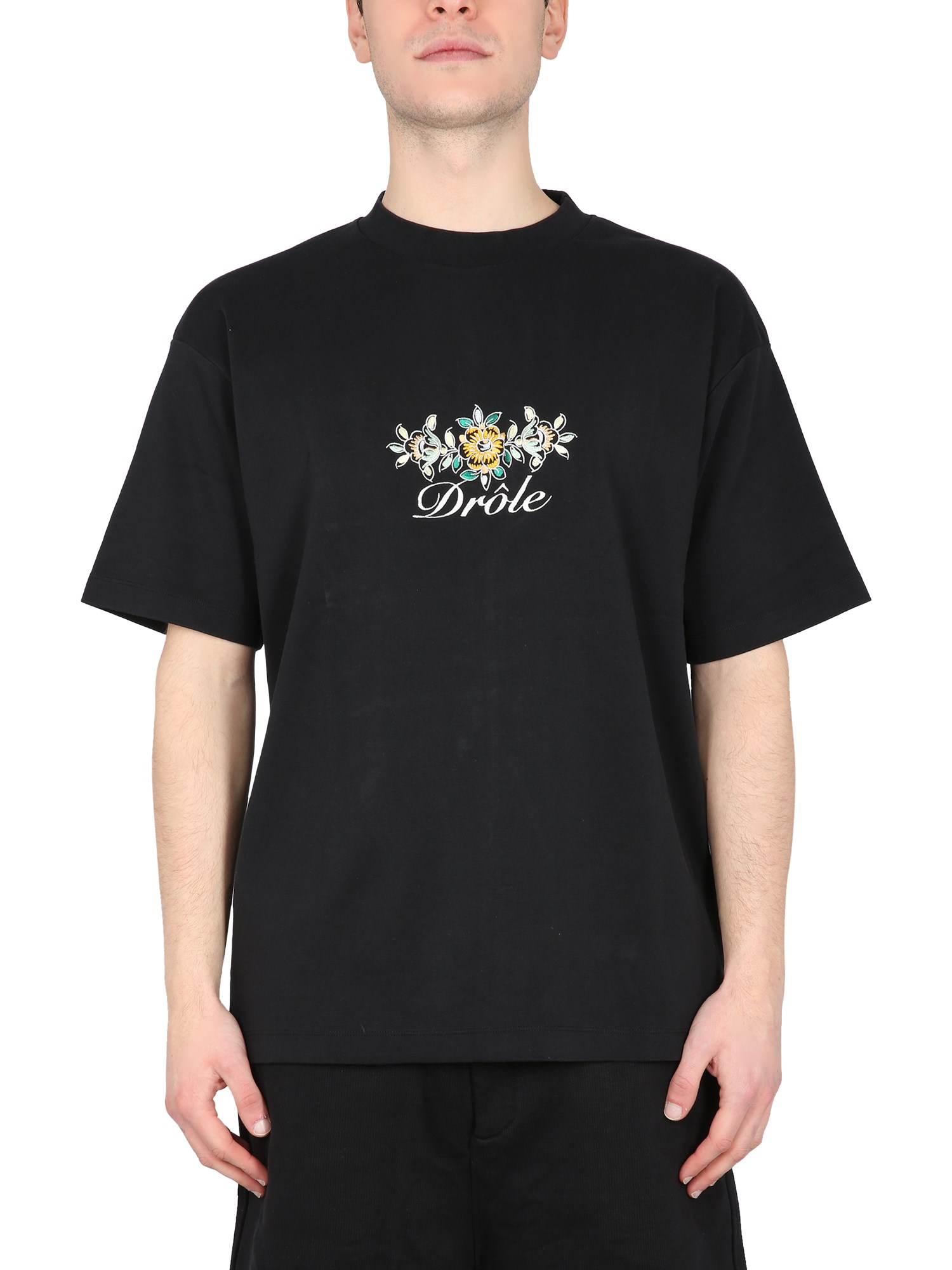 Drôle de Monsieur drôle de monsieur t-shirt drole fleuri