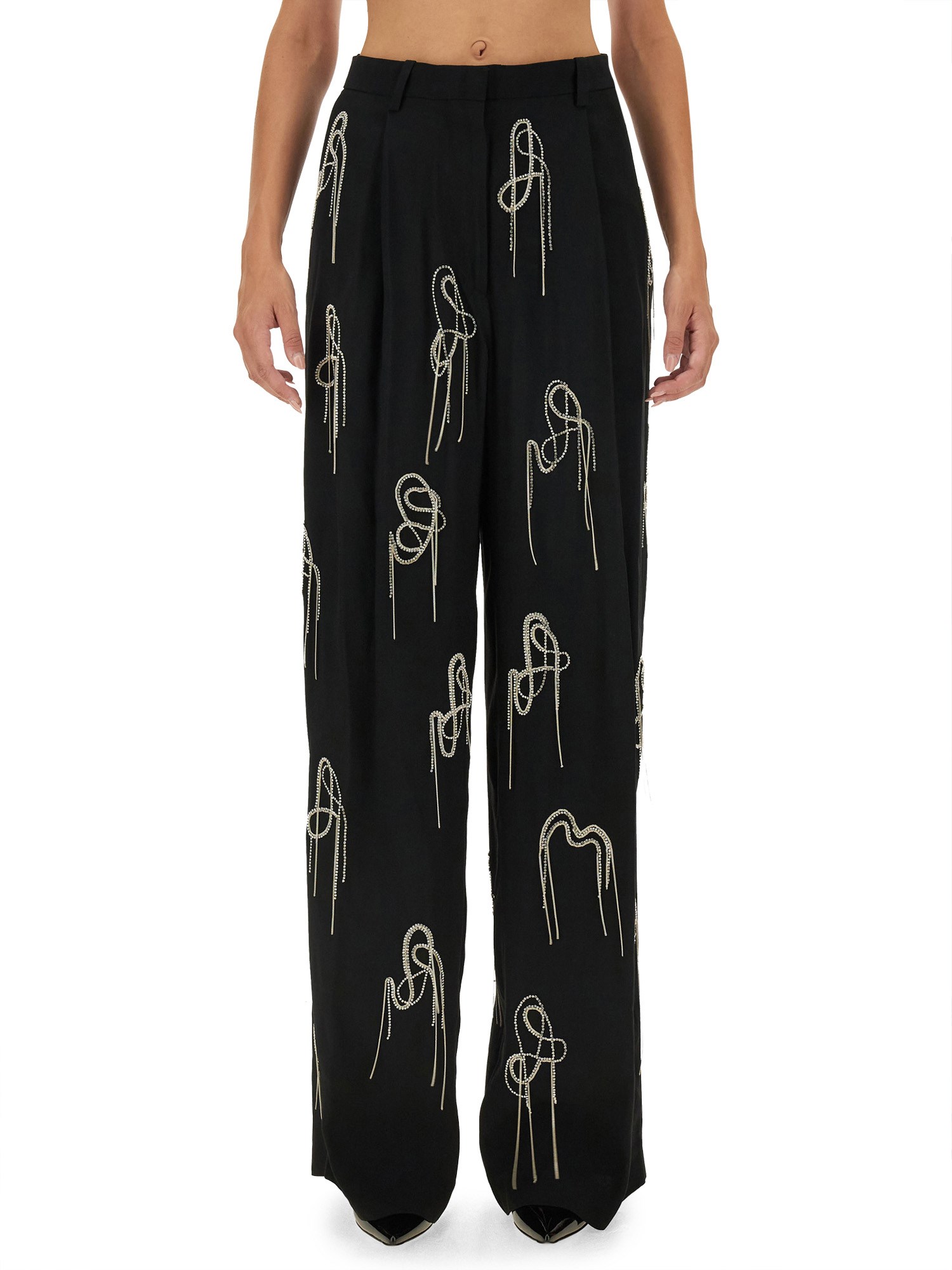 Dries Van Noten dries van noten wide leg pants