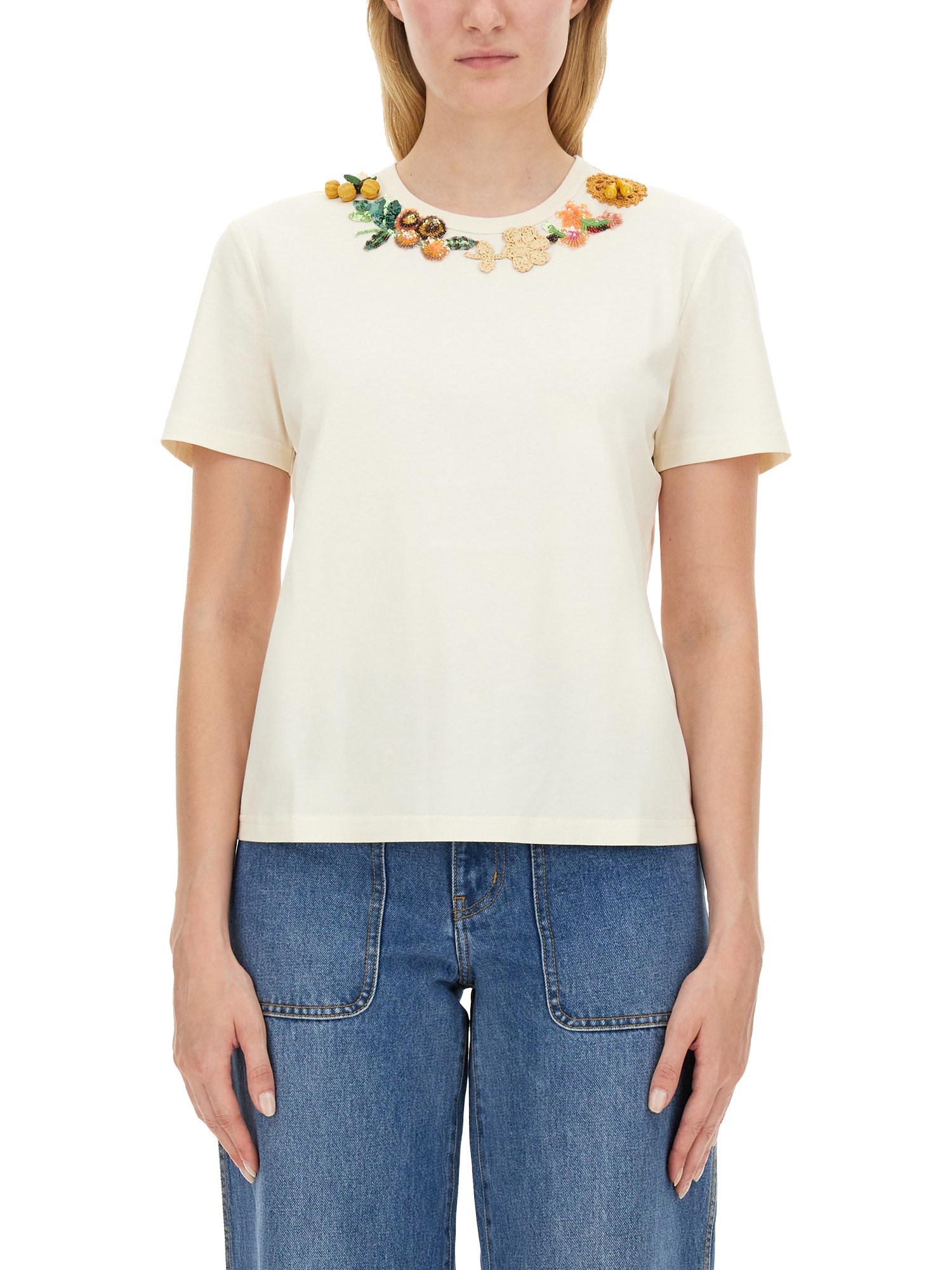 Tory Burch tory burch cotton t-shirt