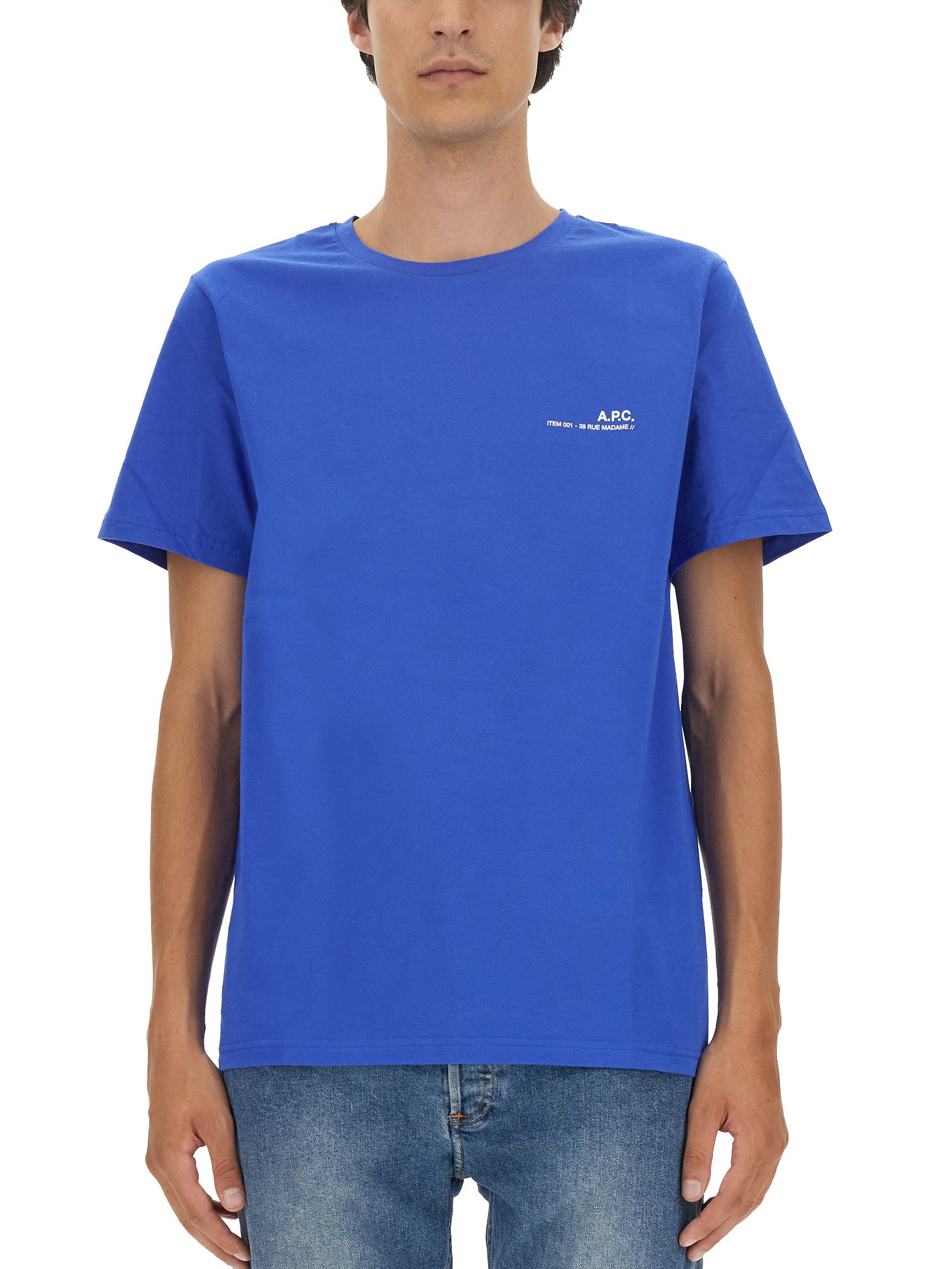 A.P.C. a. p.c. logo print t-shirt