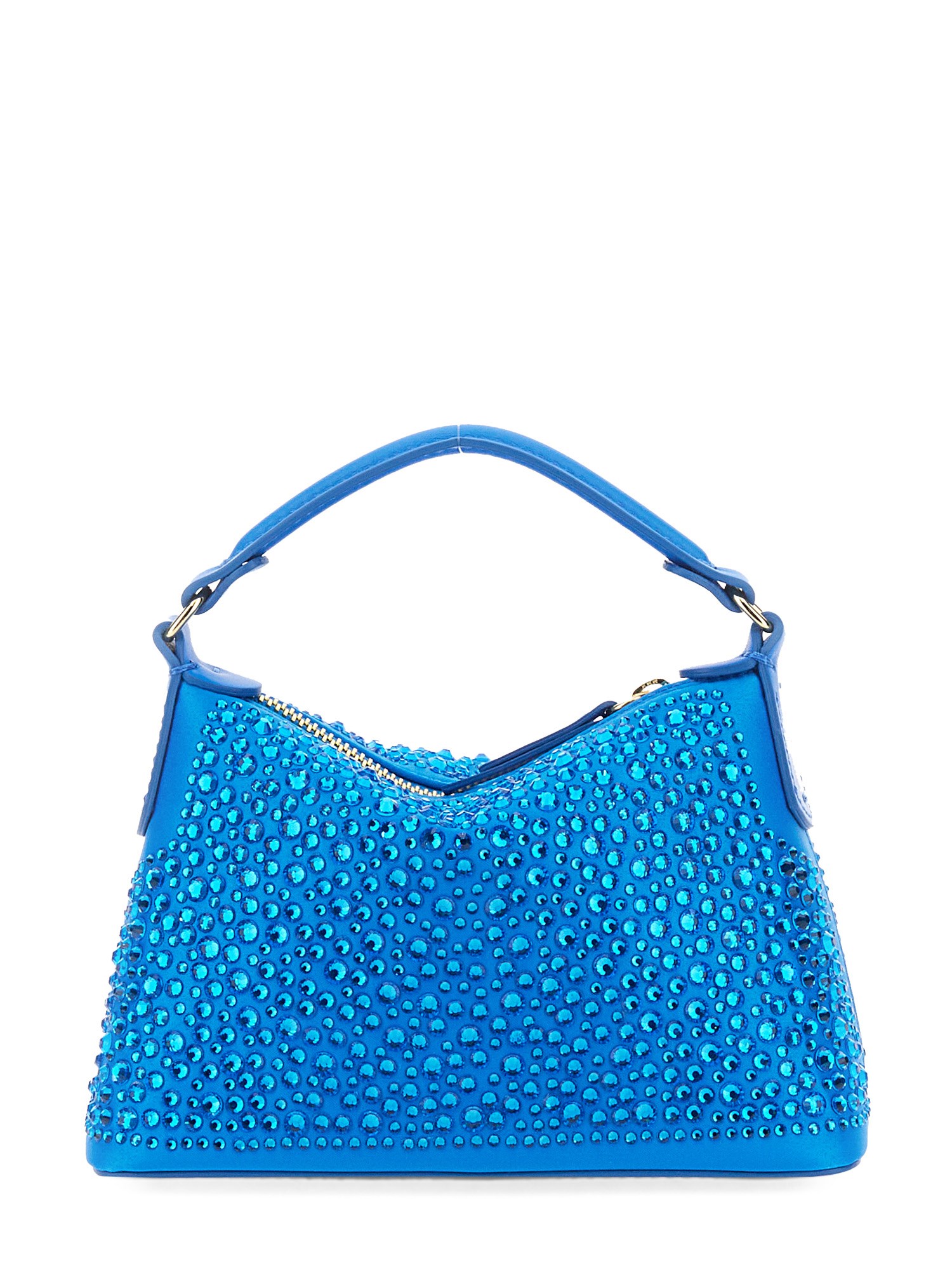 leonie hanne x liu jo leonie hanne x liu jo mini hobo bag with rhinestones