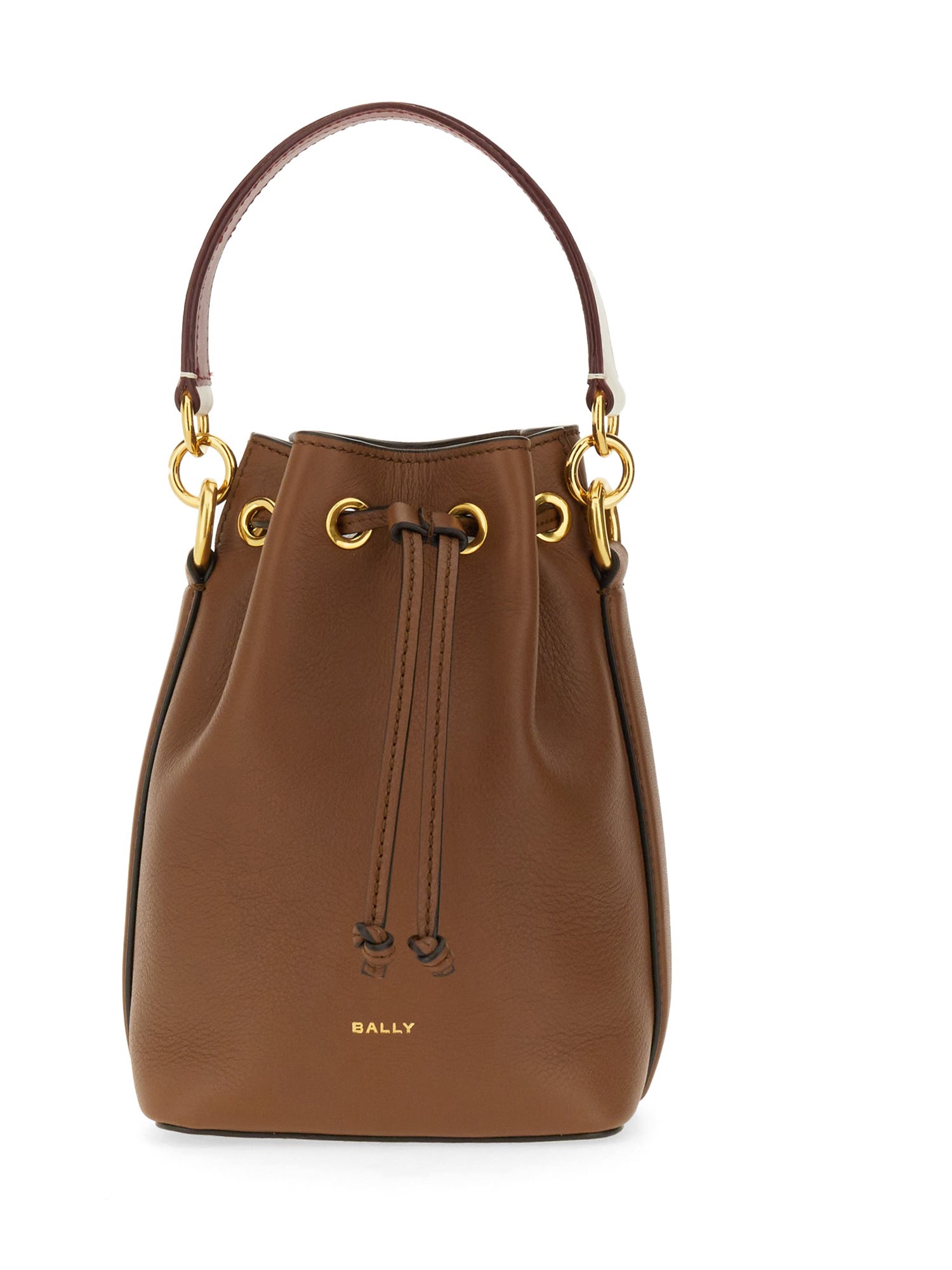 BALLY bally mini code bucket bag