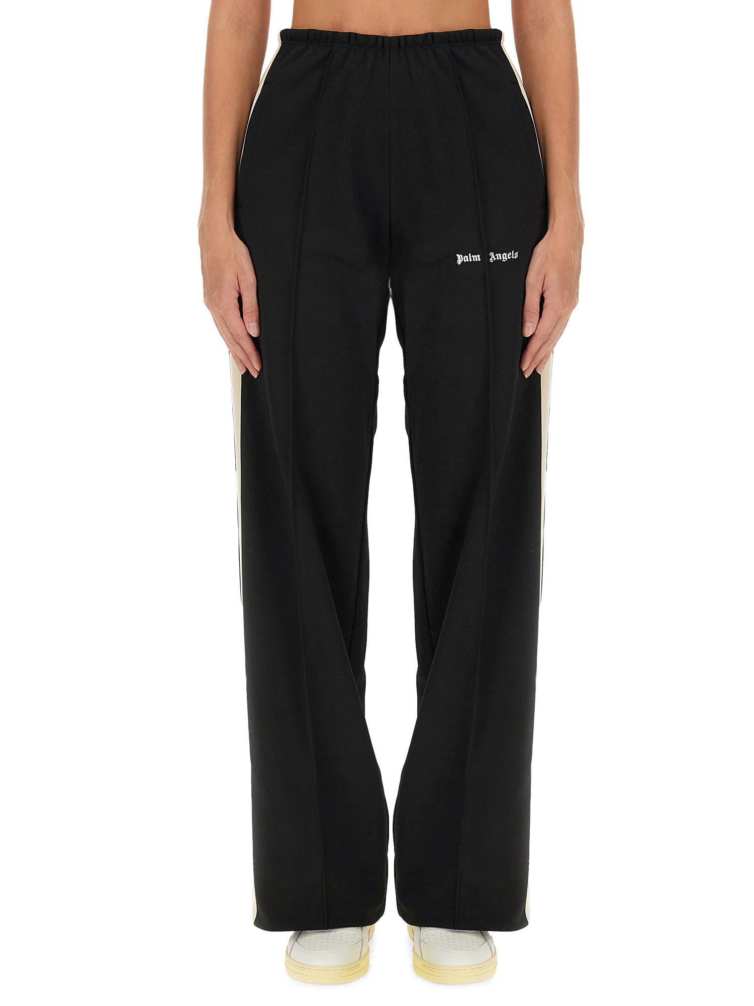 PALM ANGELS palm angels pants with logo