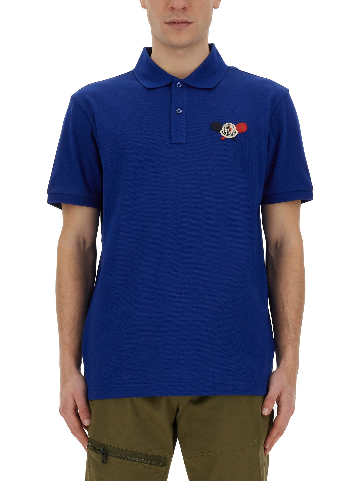 Moncler moncler polo with logo