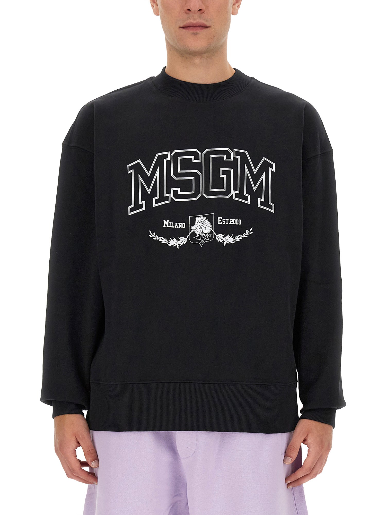 Msgm msgm sweatshirt with logo