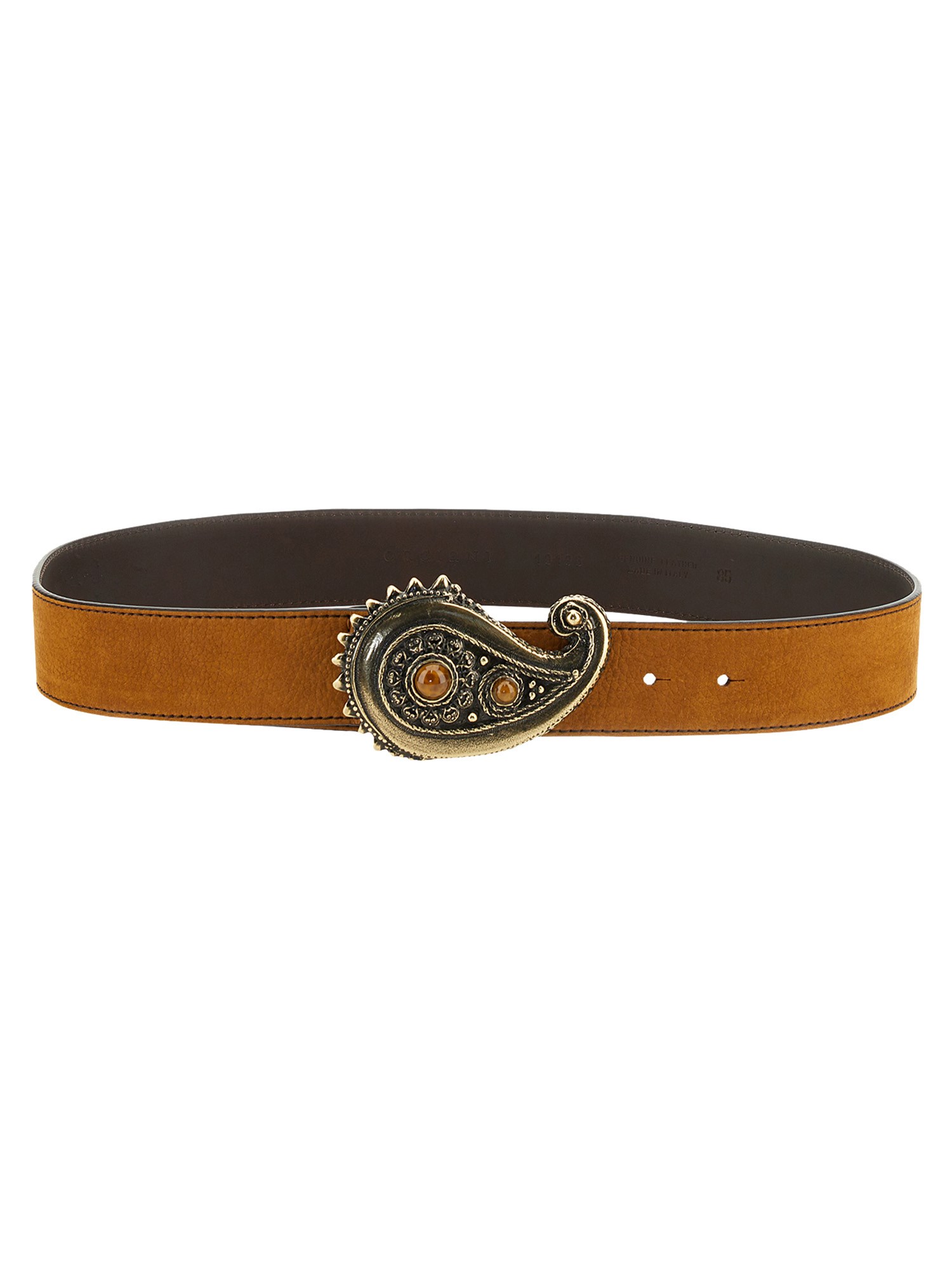 Orciani orciani nubuck "nabucco" belt