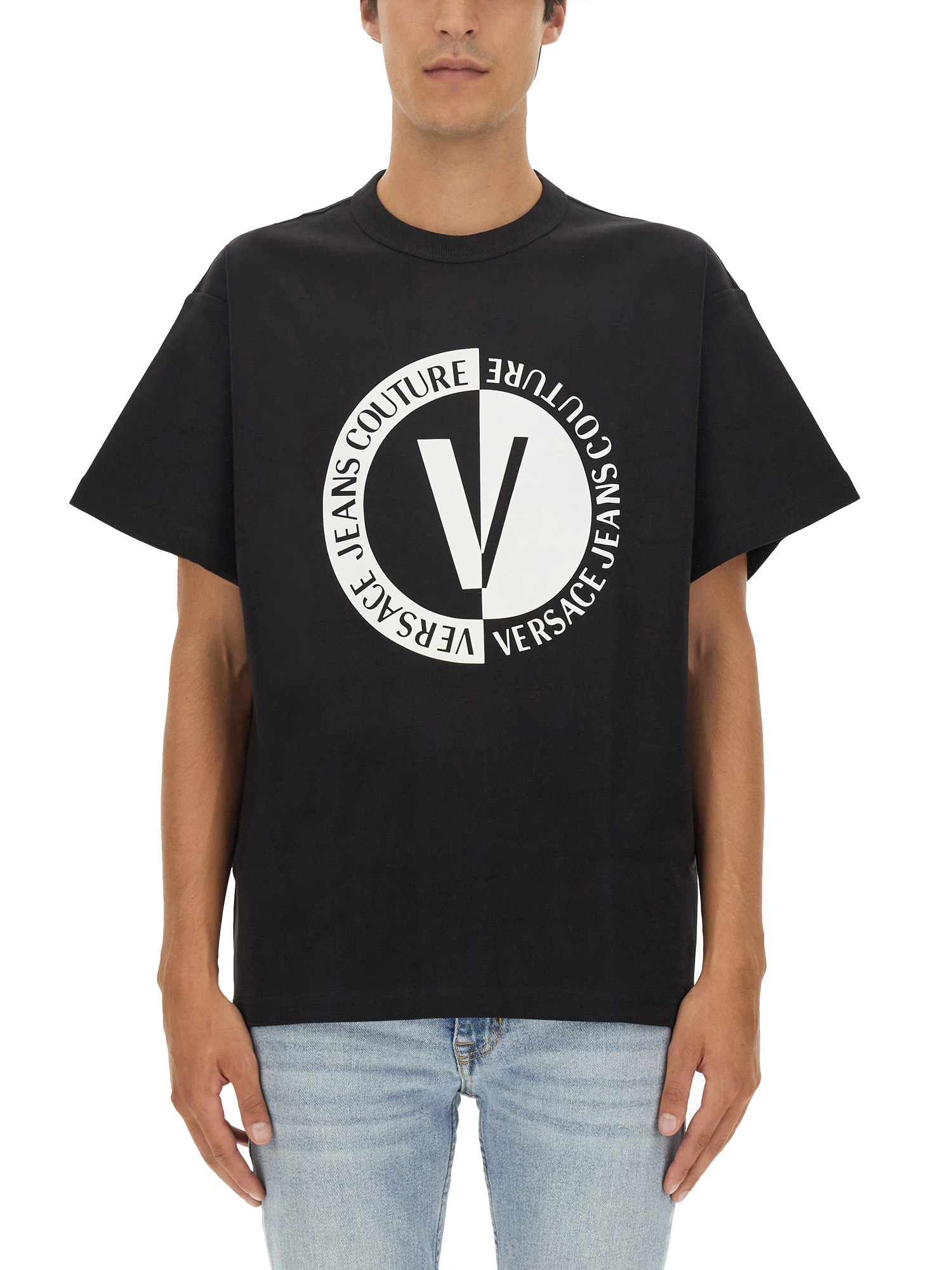 Versace Jeans Couture versace jeans couture logo print t-shirt