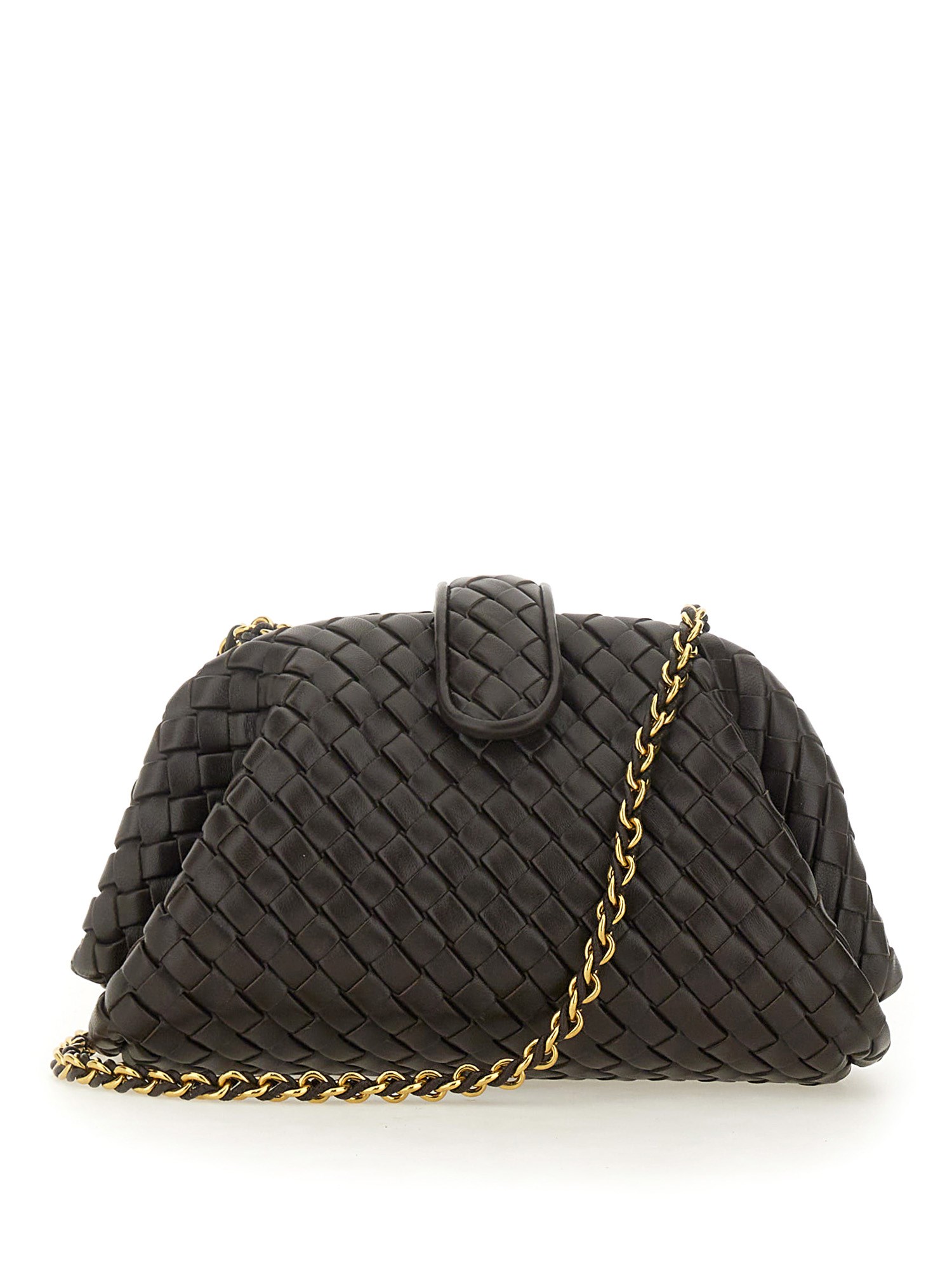 Bottega Veneta bottega veneta lauren 1980 mini clutch with chain