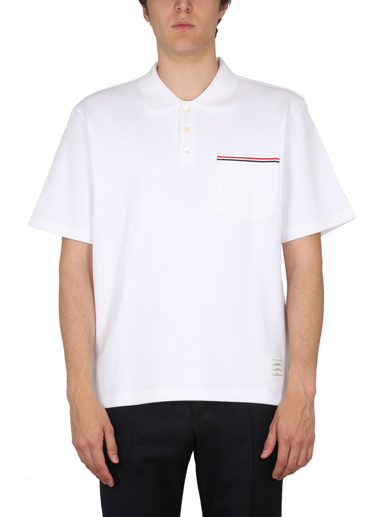 Thom Browne thom browne cotton polo