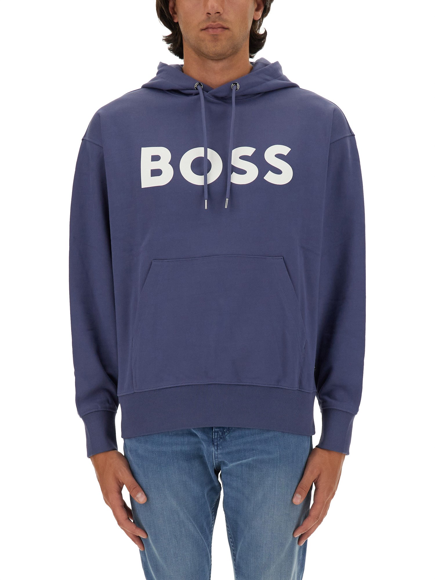 BOSS boss sweatshirt with logo