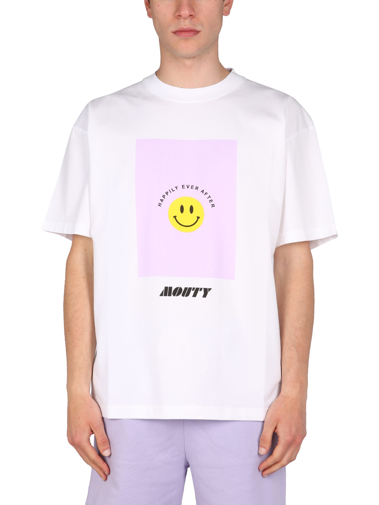 mouty mouty "smiley" t-shirt
