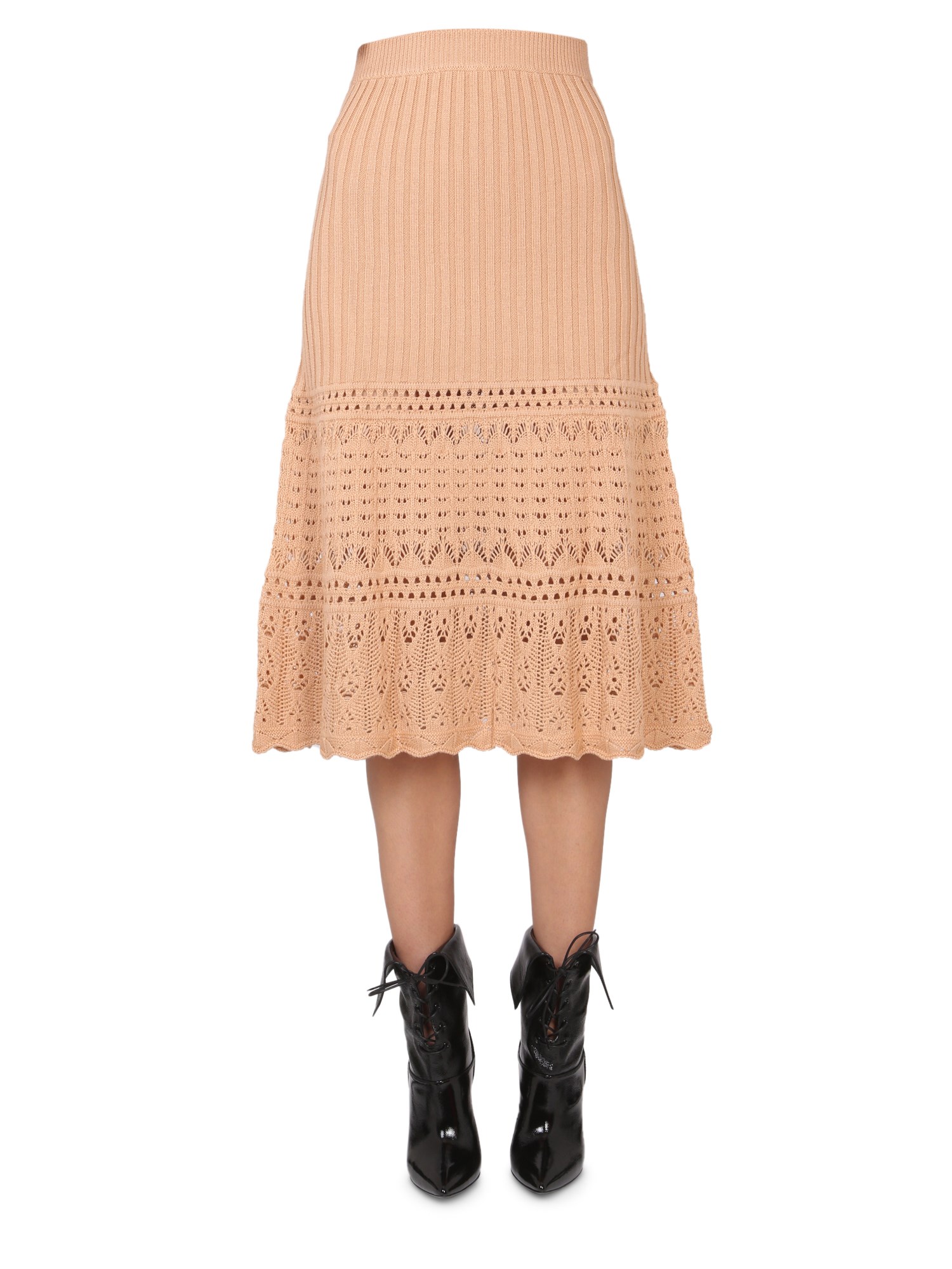 Boutique Moschino boutique moschino midi skirt