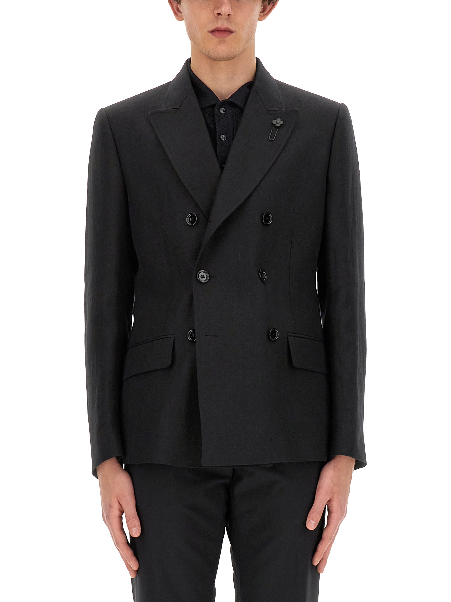 Lardini lardini double-breasted jacket