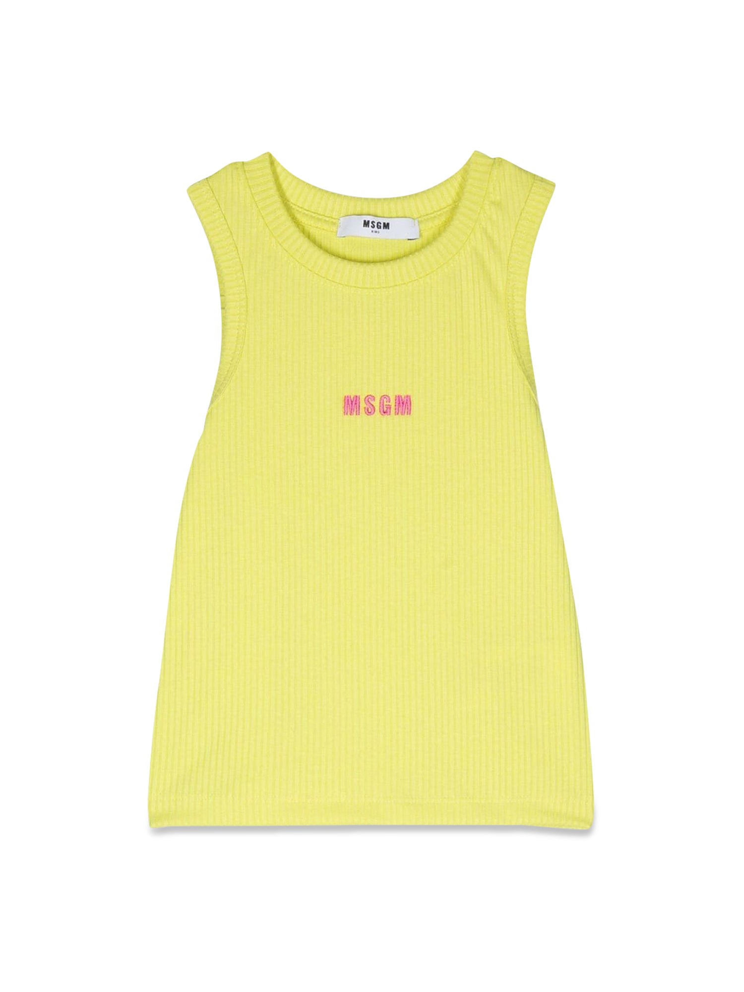 Msgm msgm ribbed tank top