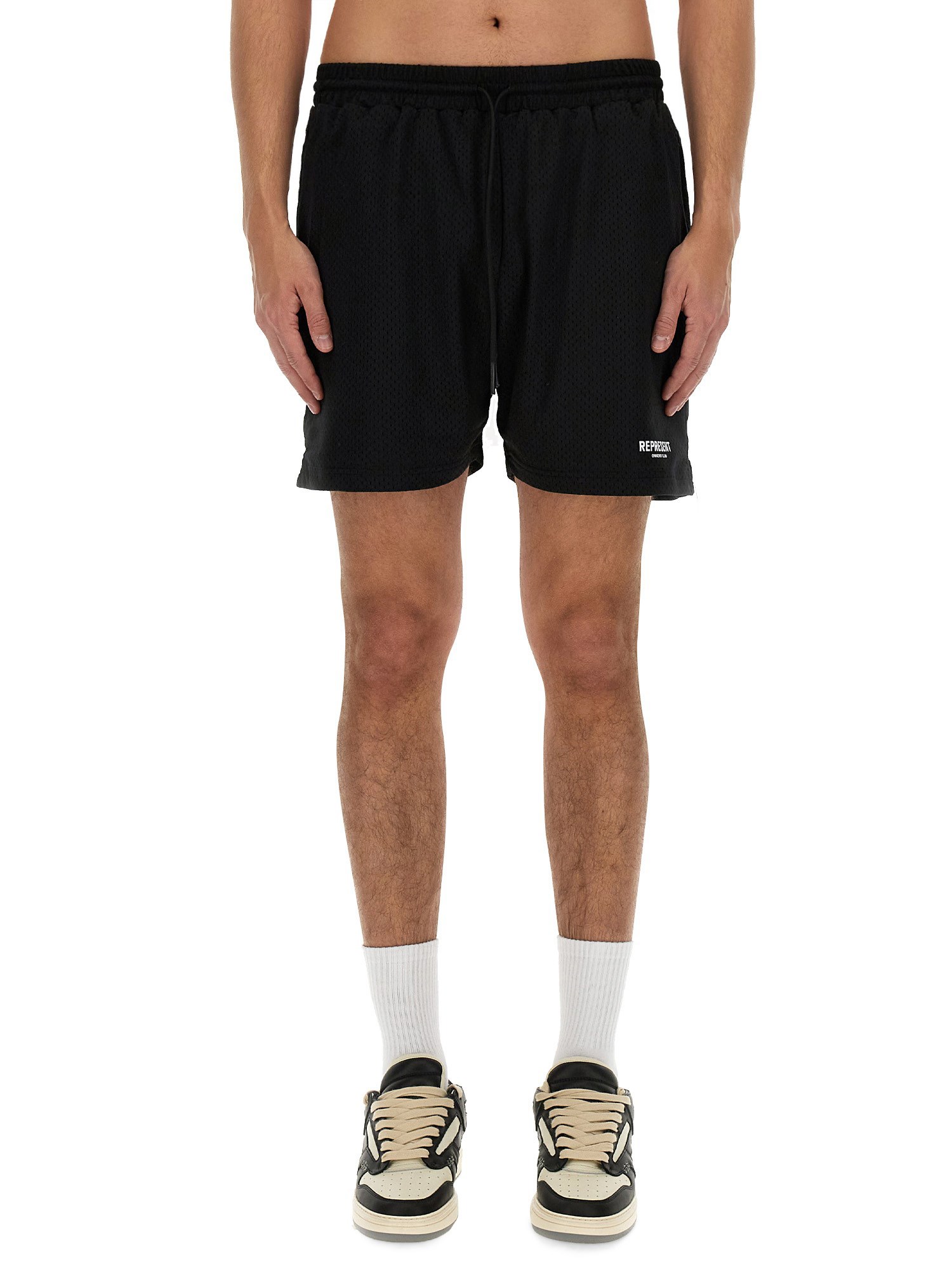 Represent represent mesh bermuda shorts