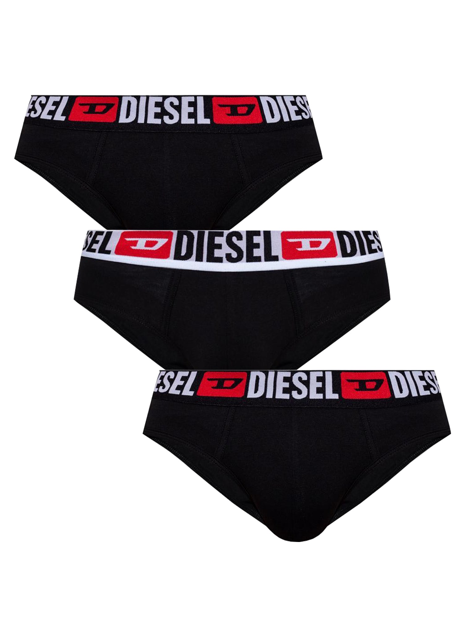 Diesel diesel pack of three briefs