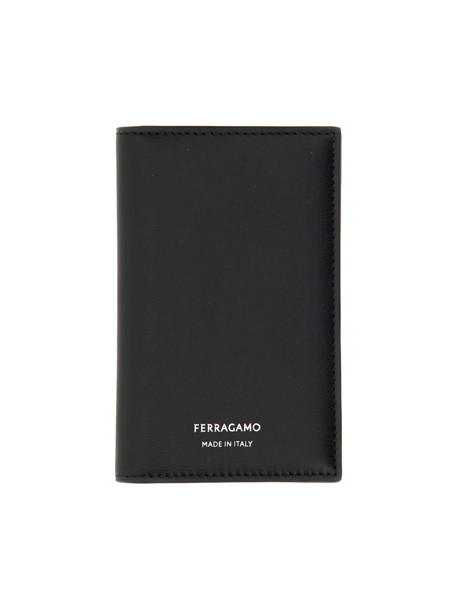 Ferragamo ferragamo credit card holder with logo