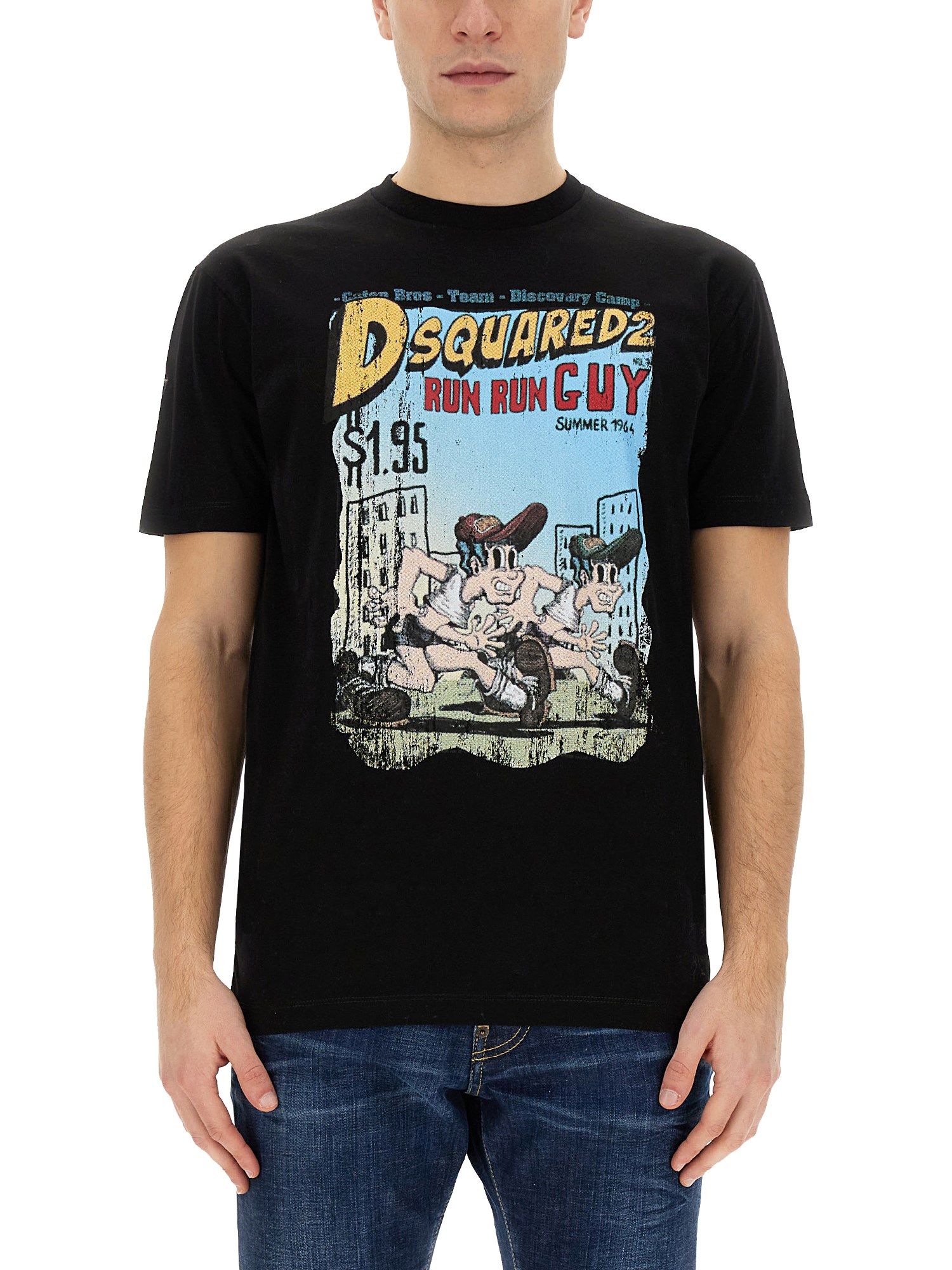 dsquared dsquared t-shirt with print