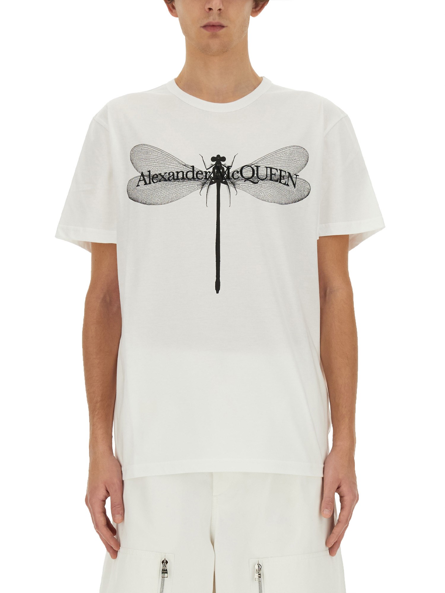 Alexander McQueen alexander mcqueen "dragonfly" t-shirt