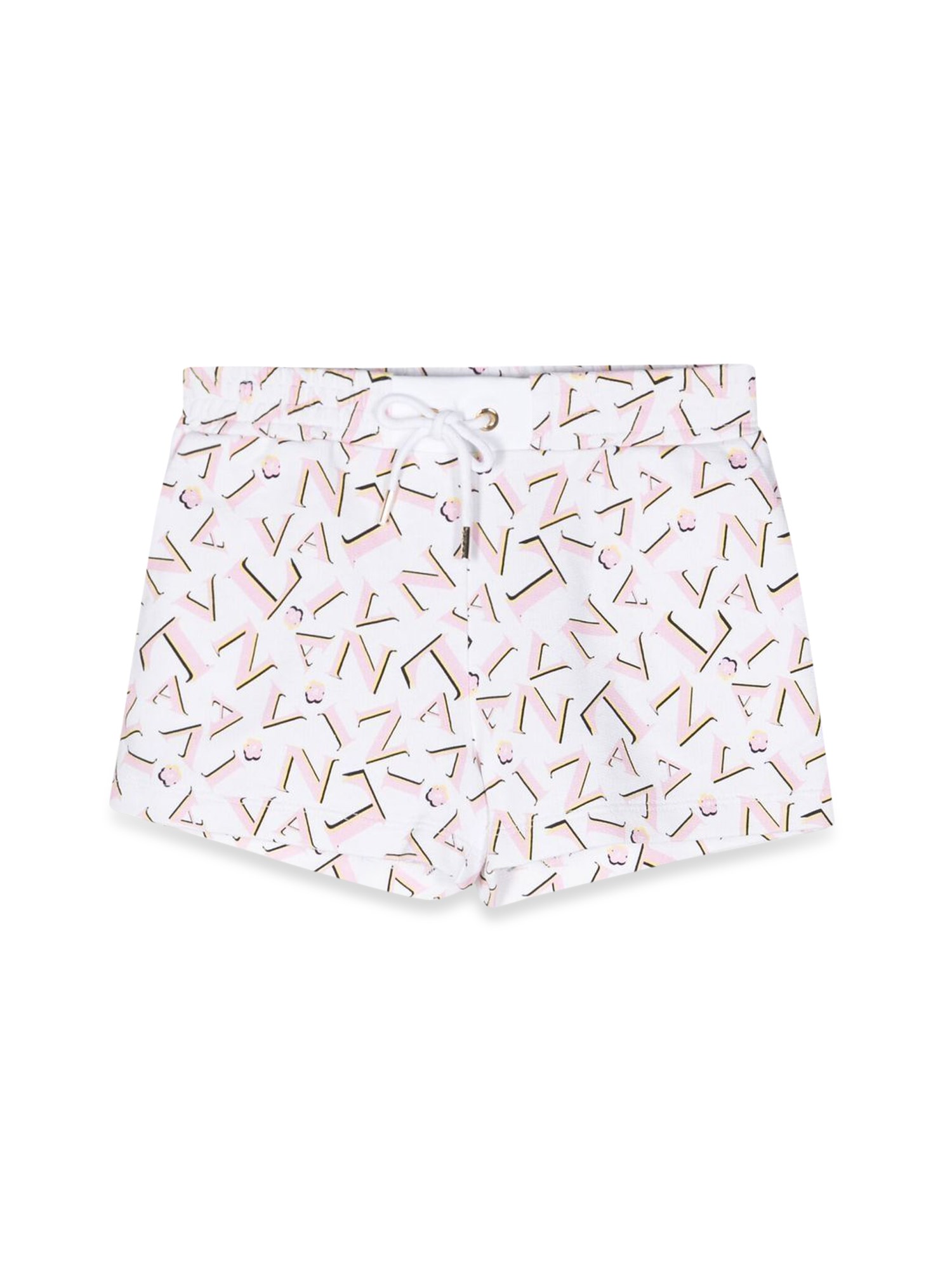 Lanvin lanvin allover logo shorts