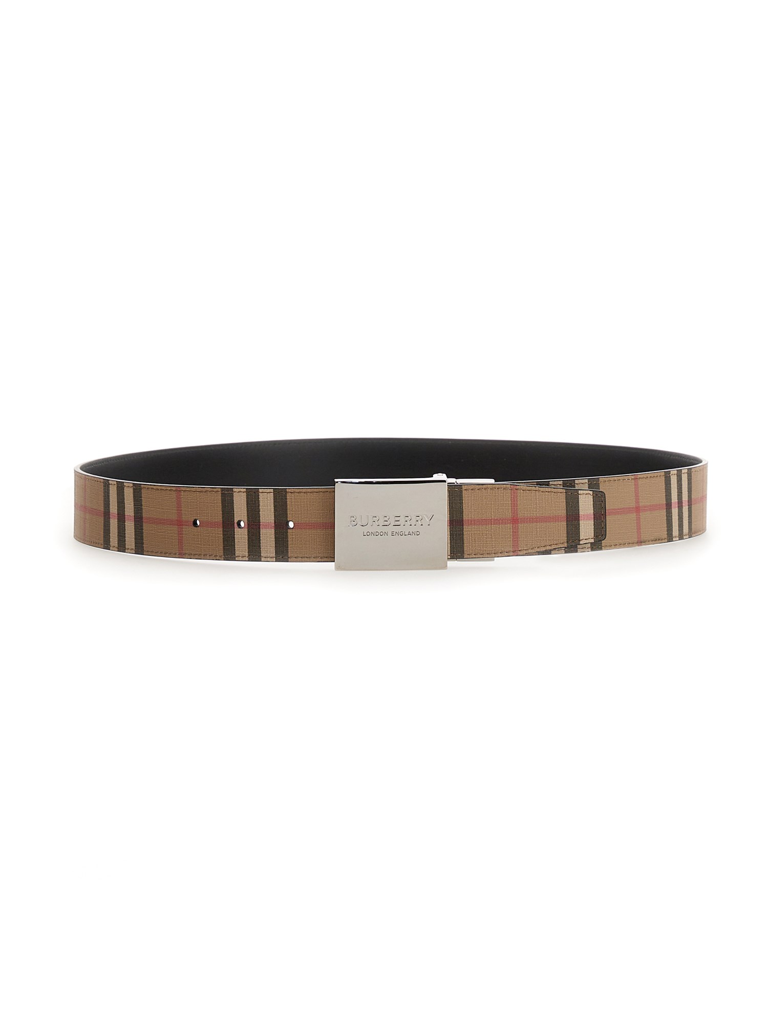 Burberry burberry reversible leather belt