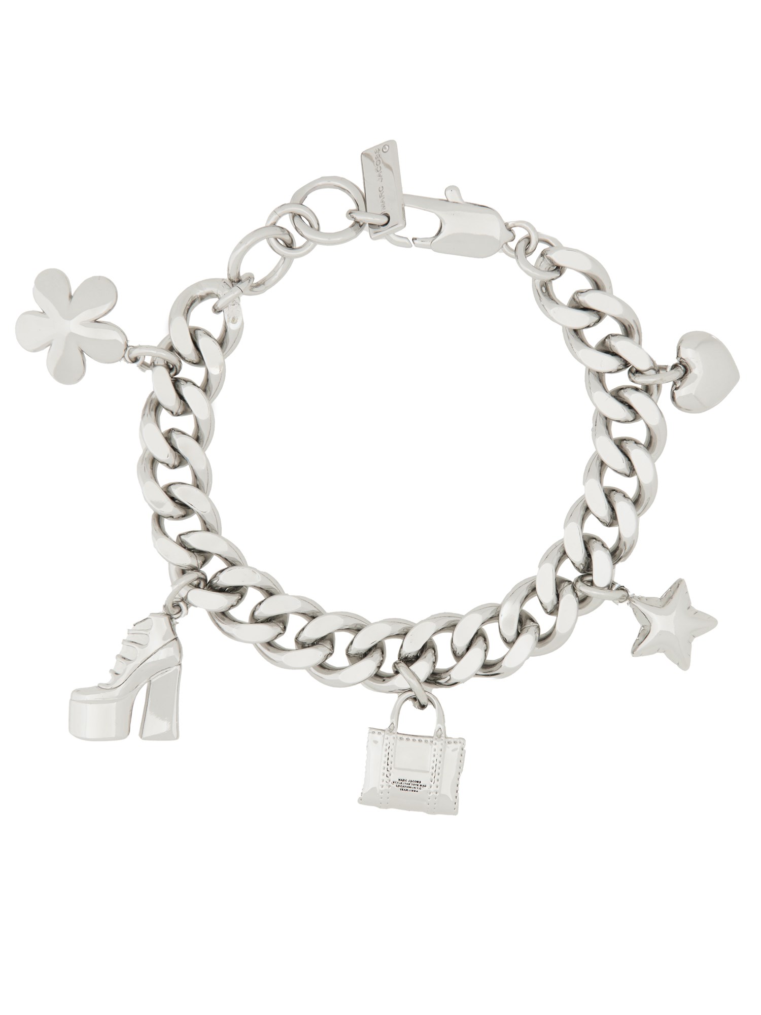 Marc Jacobs marc jacobs "the mini icon charm" chain bracelet