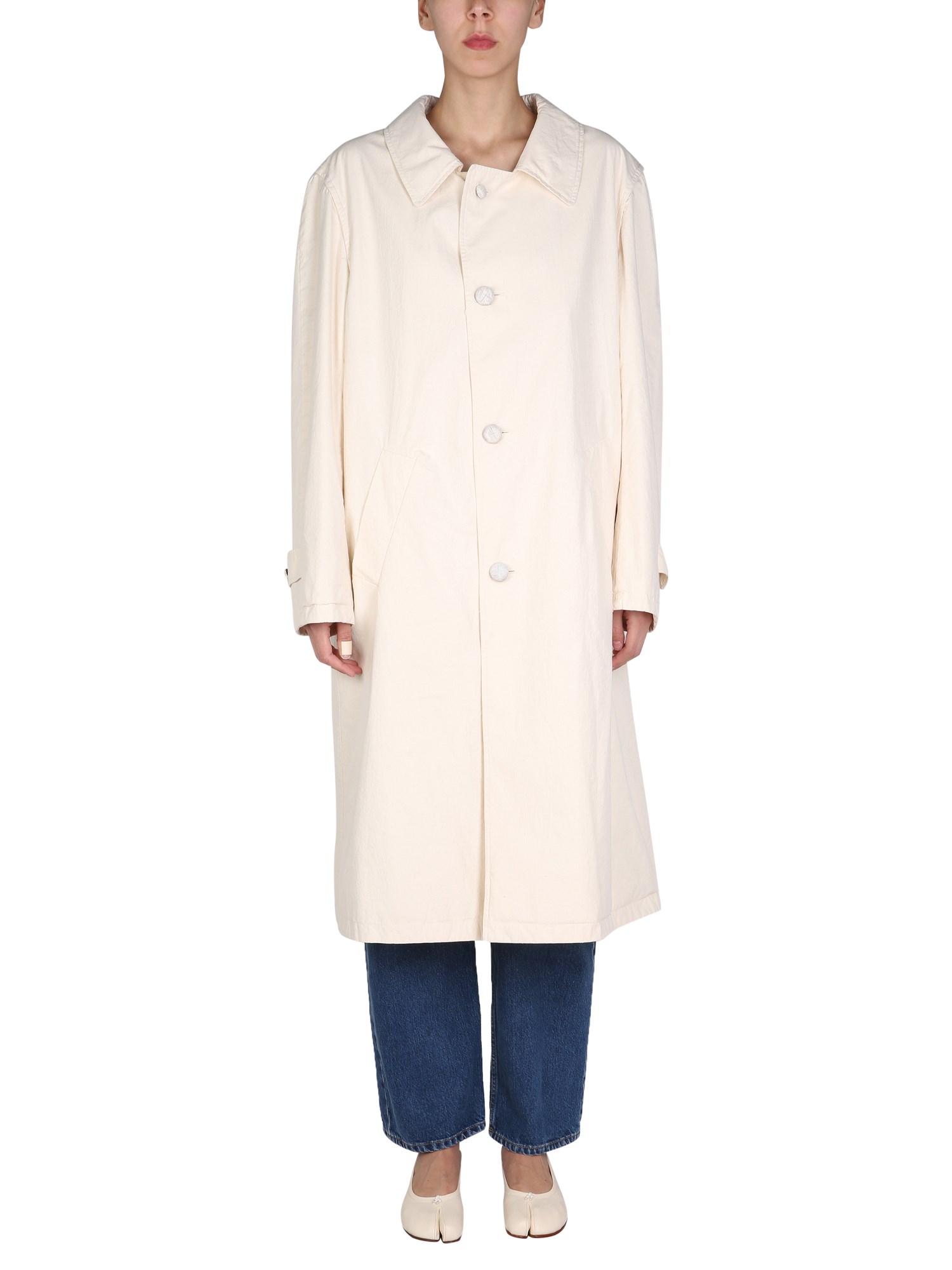 Maison Margiela maison margiela single-breasted trench