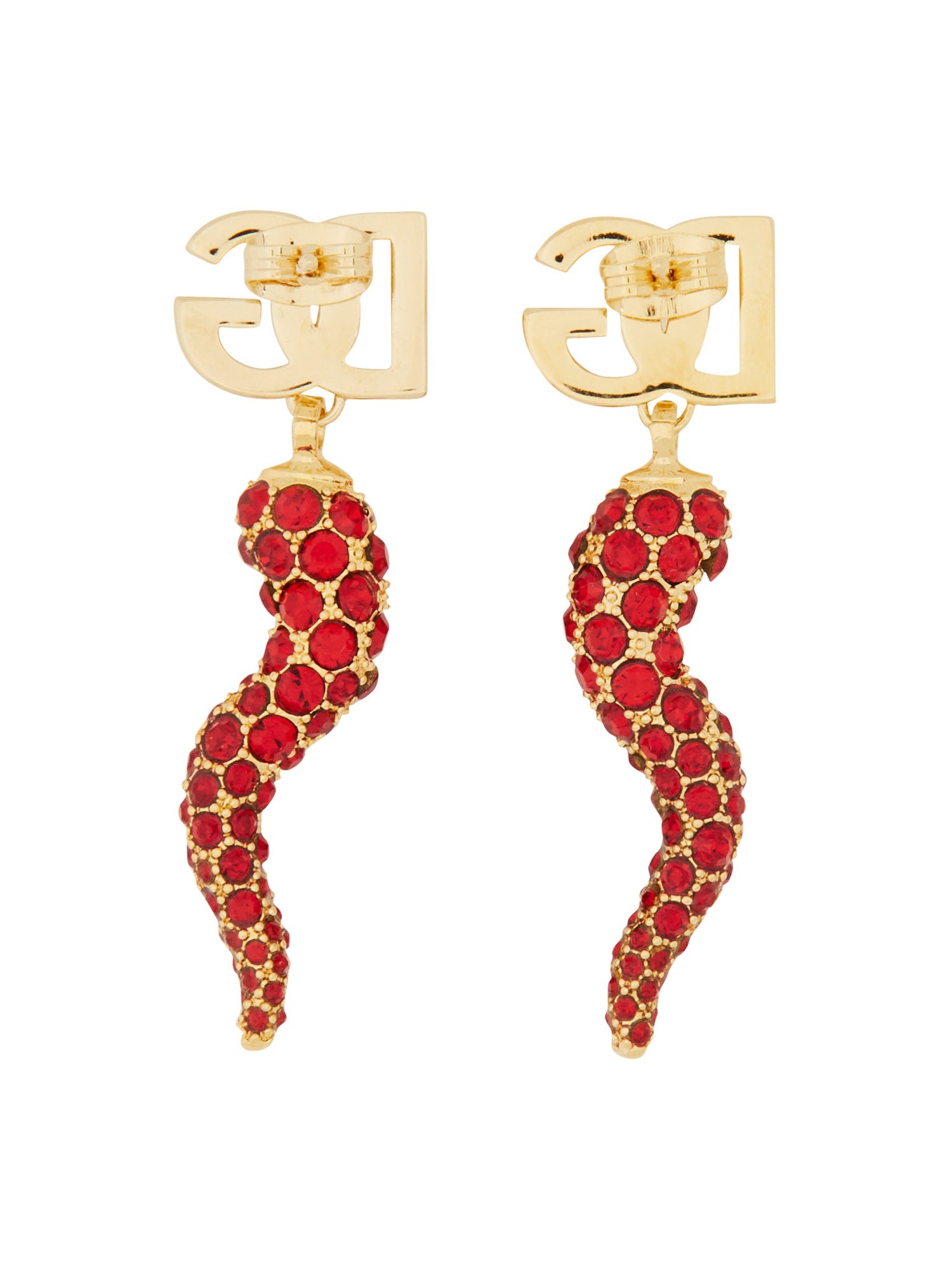 Dolce & Gabbana dolce & gabbana earring with logo and cornet