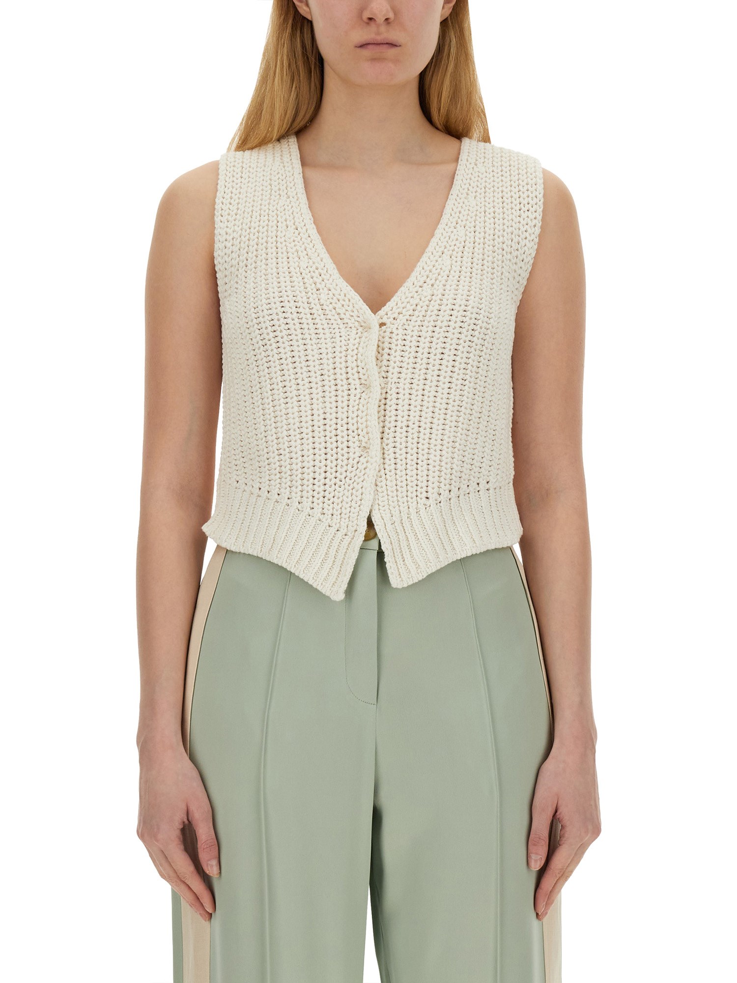 Alysi alysi knitted vest