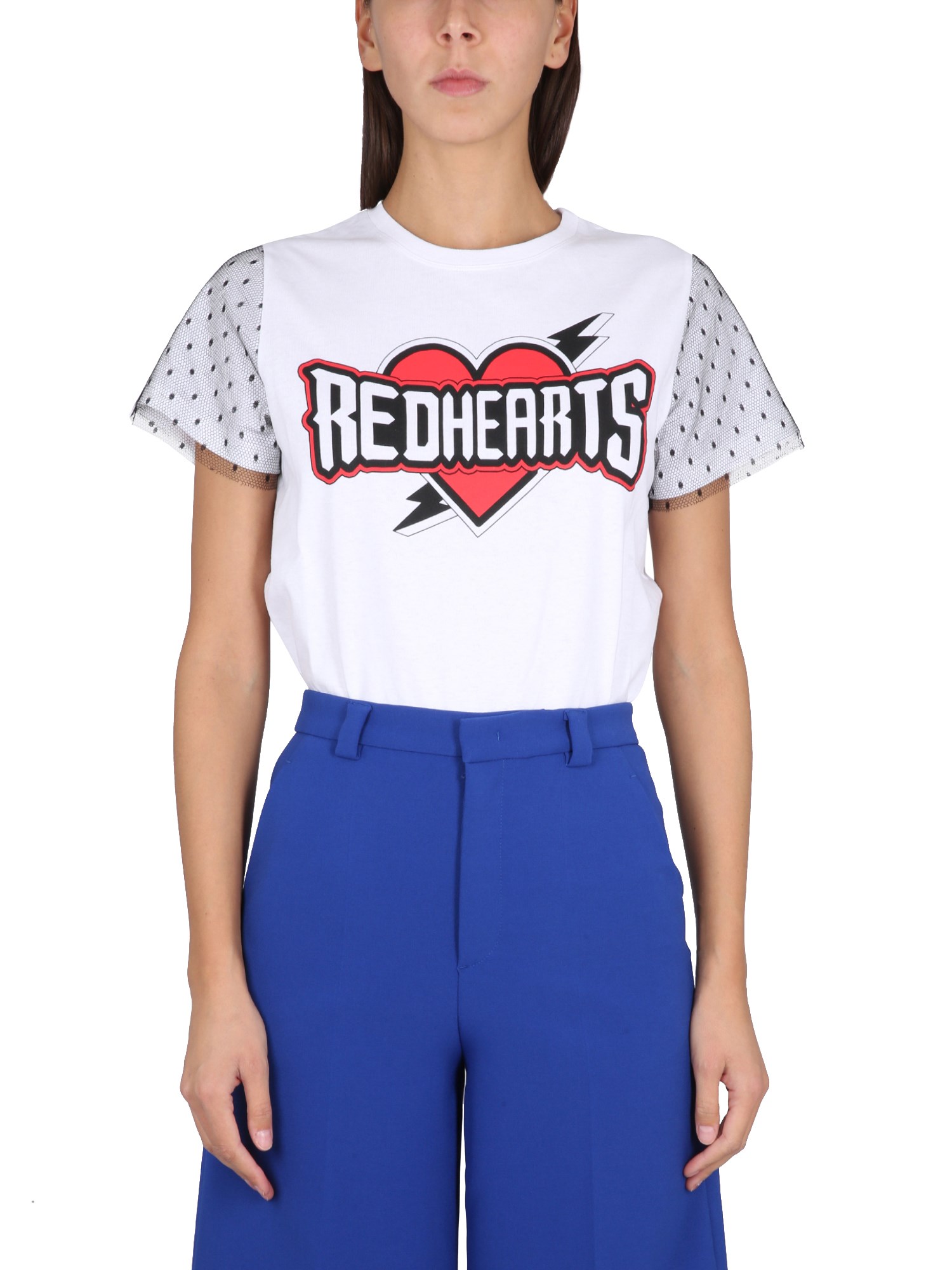 Red Valentino red valentino "red hearts" t-shirt