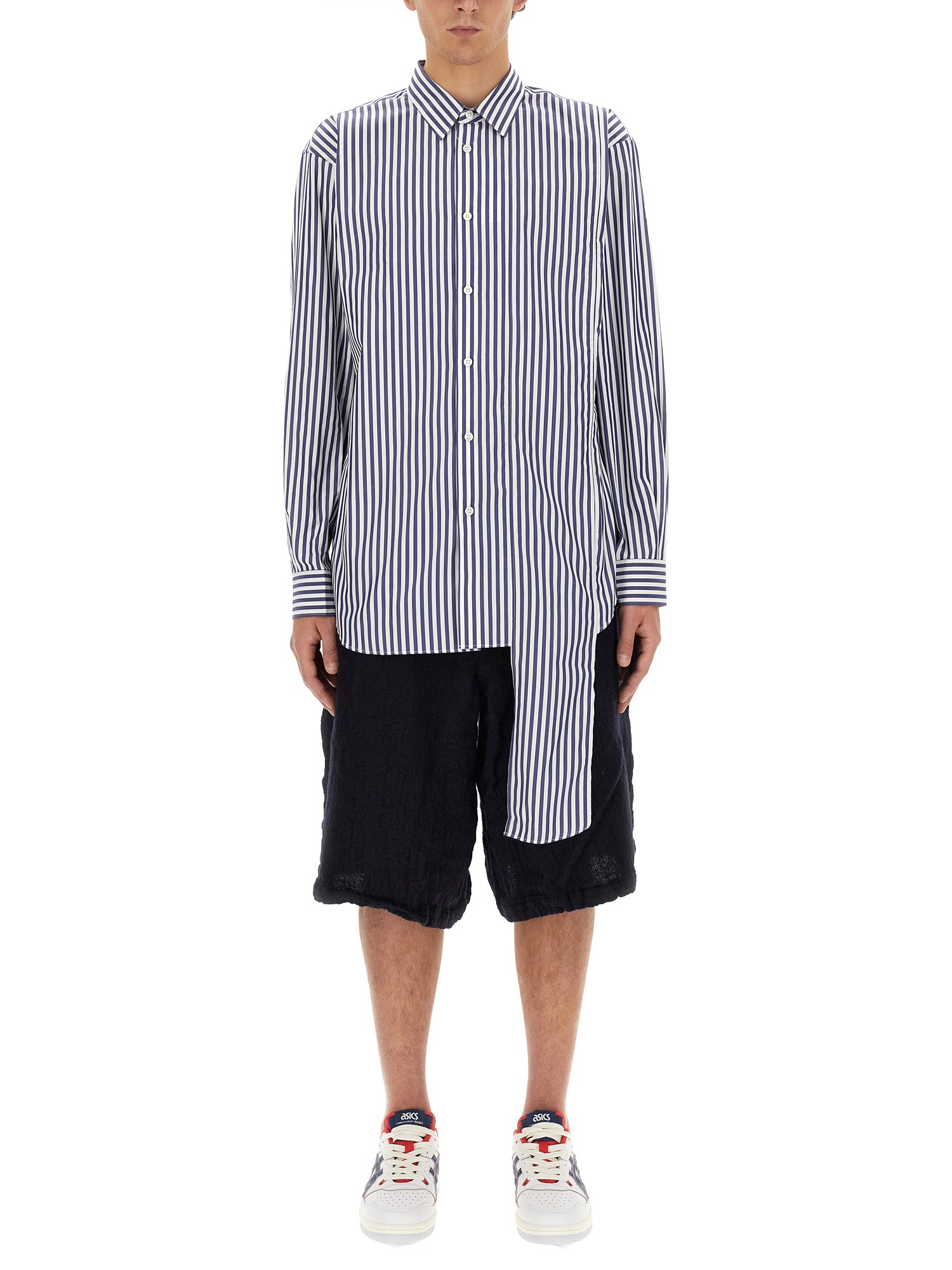 Comme Des Garçons Shirt comme des garcons shirt asymmetrical shirt