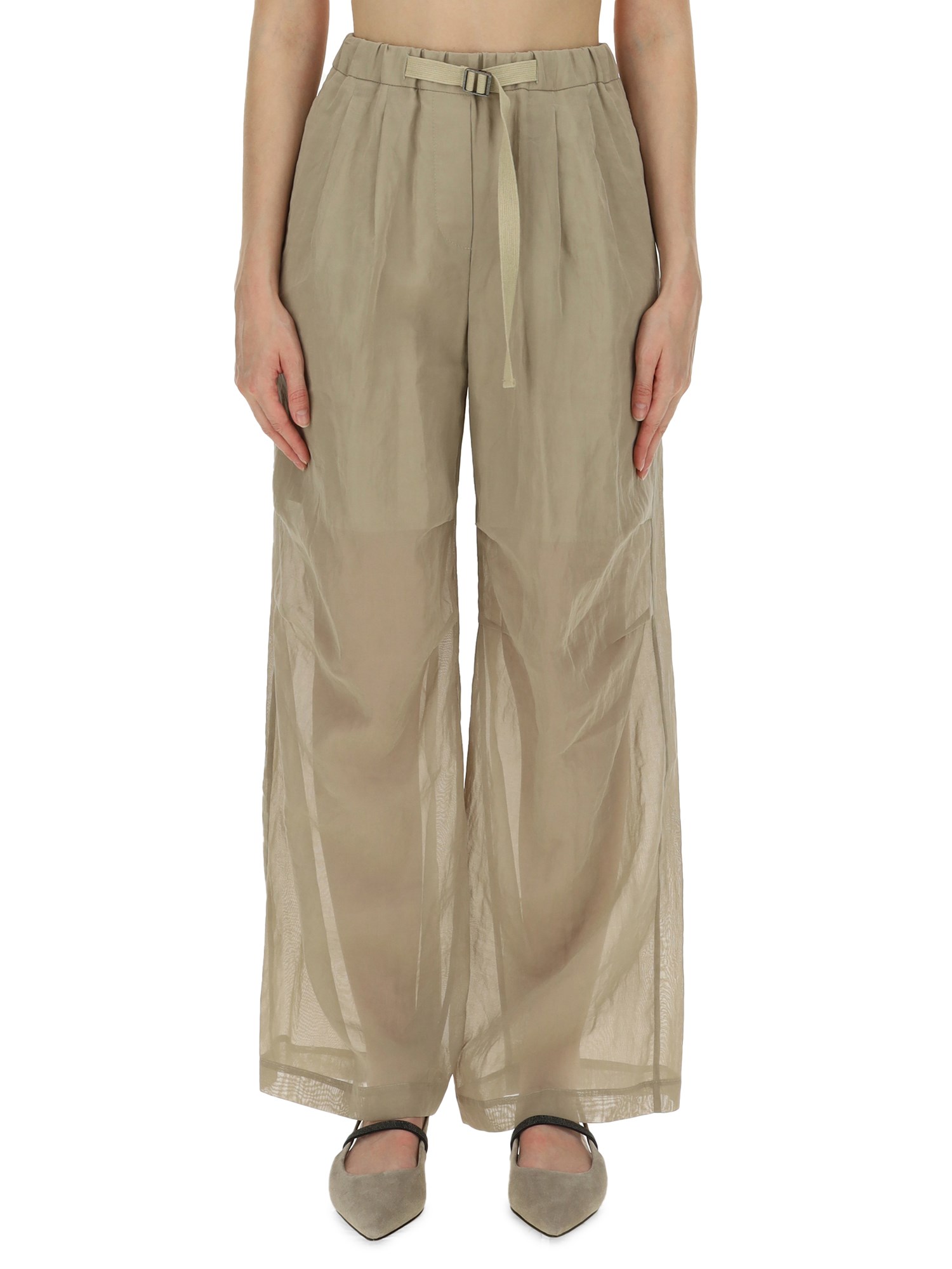 Brunello Cucinelli brunello cucinelli organza pants