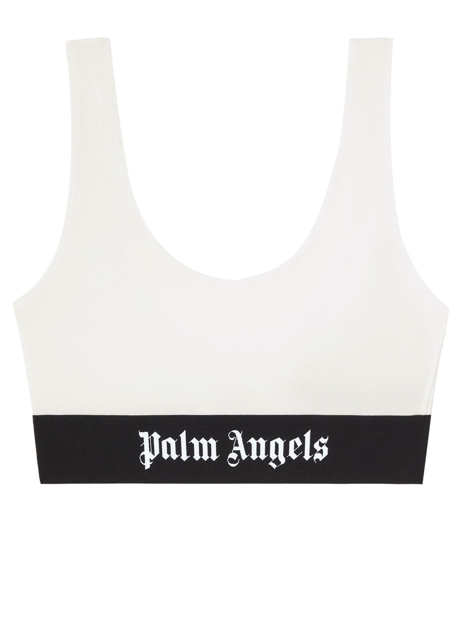 PALM ANGELS palm angels bralette with logo