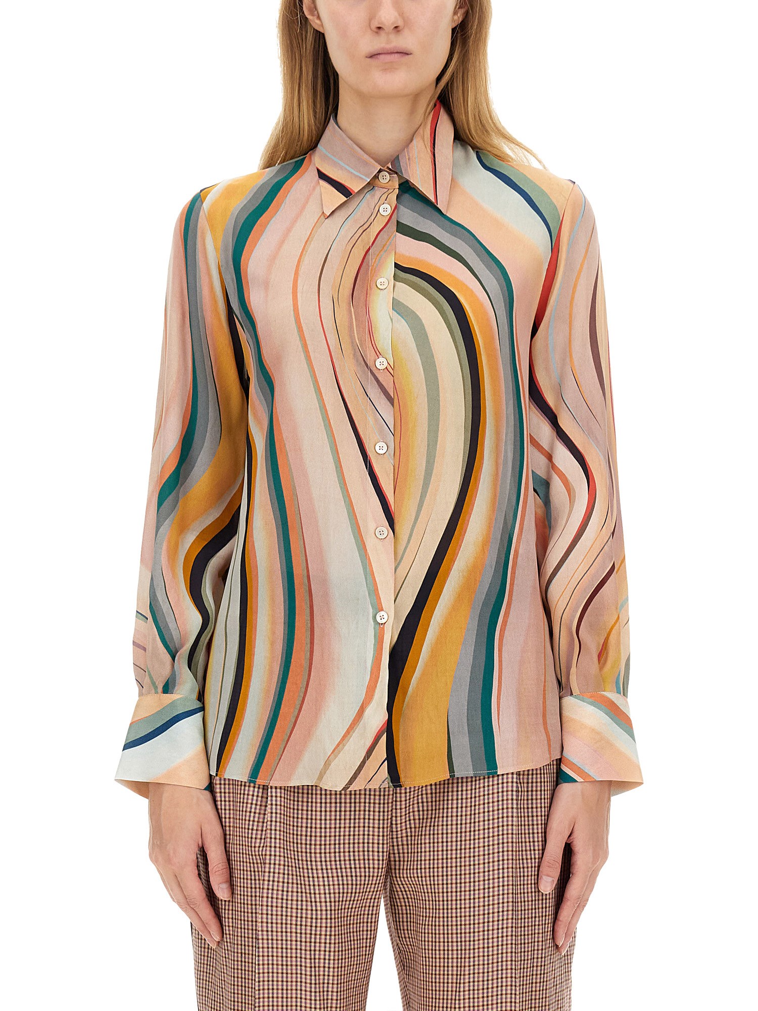  ps by paul smith printed shirt